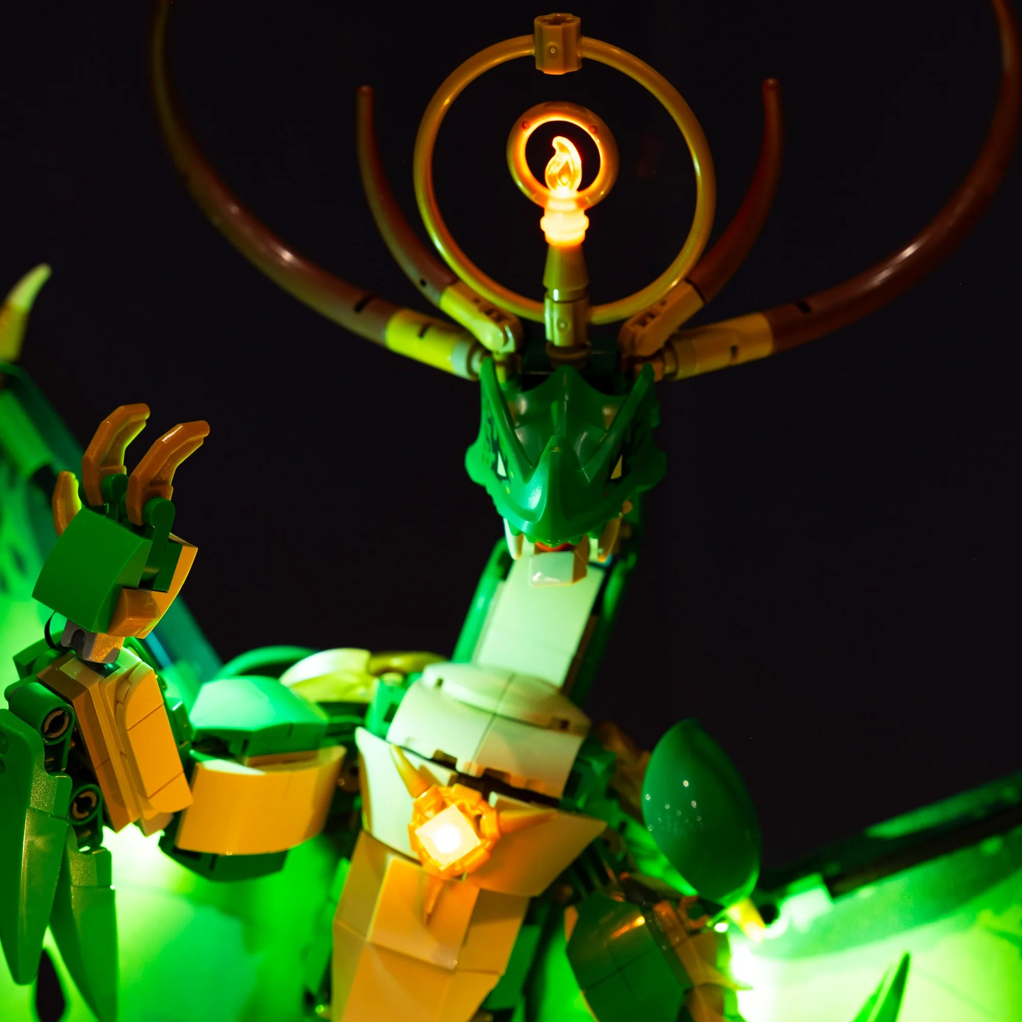 LEGO® NINJAGO The Guardian Dragon #71847 DIY Light Bundle - Image 5