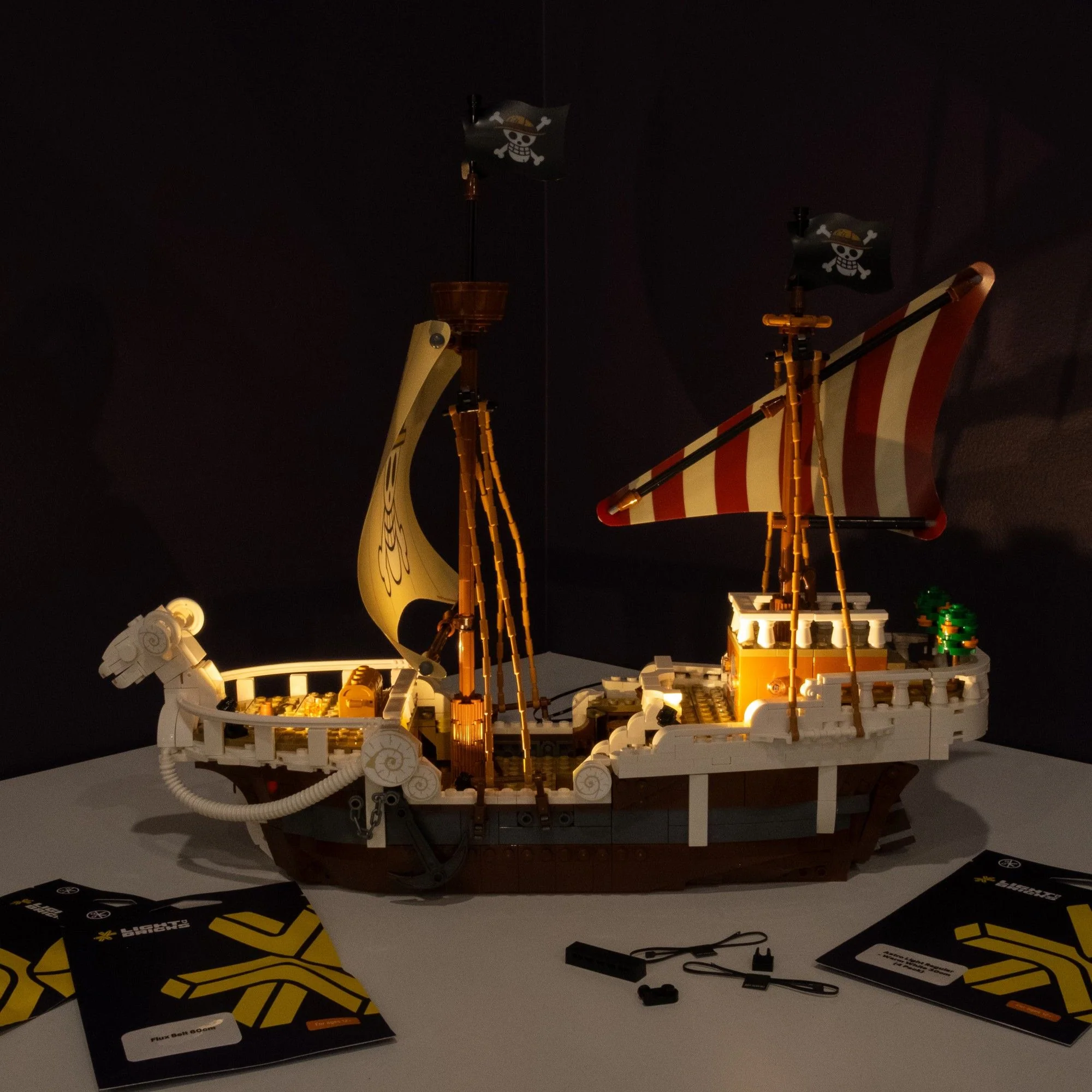 LEGO® ONE PIECE The Going Merry Pirate Ship #75639 DIY Light Bundle - Image 3
