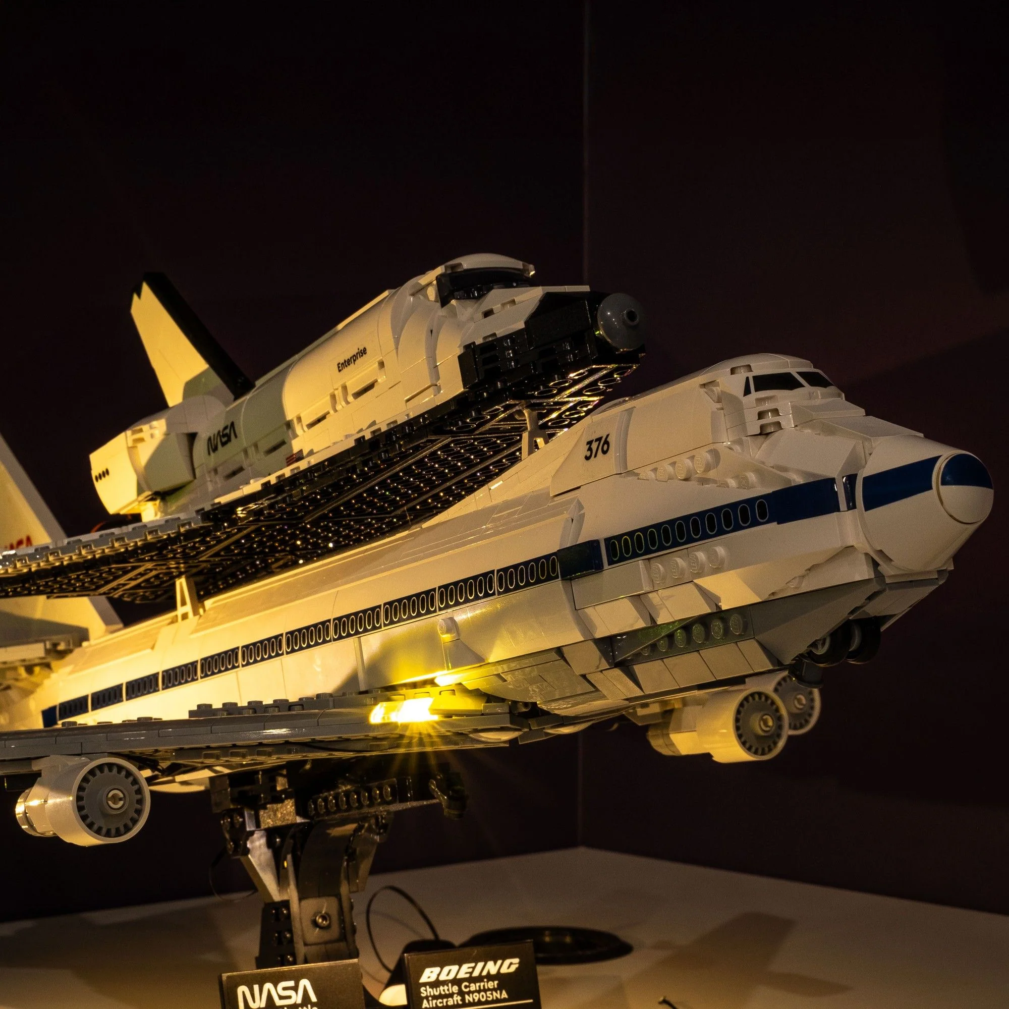 LEGO® Shuttle Carrier Aircraft #10360 DIY Light Bundle - Image 4