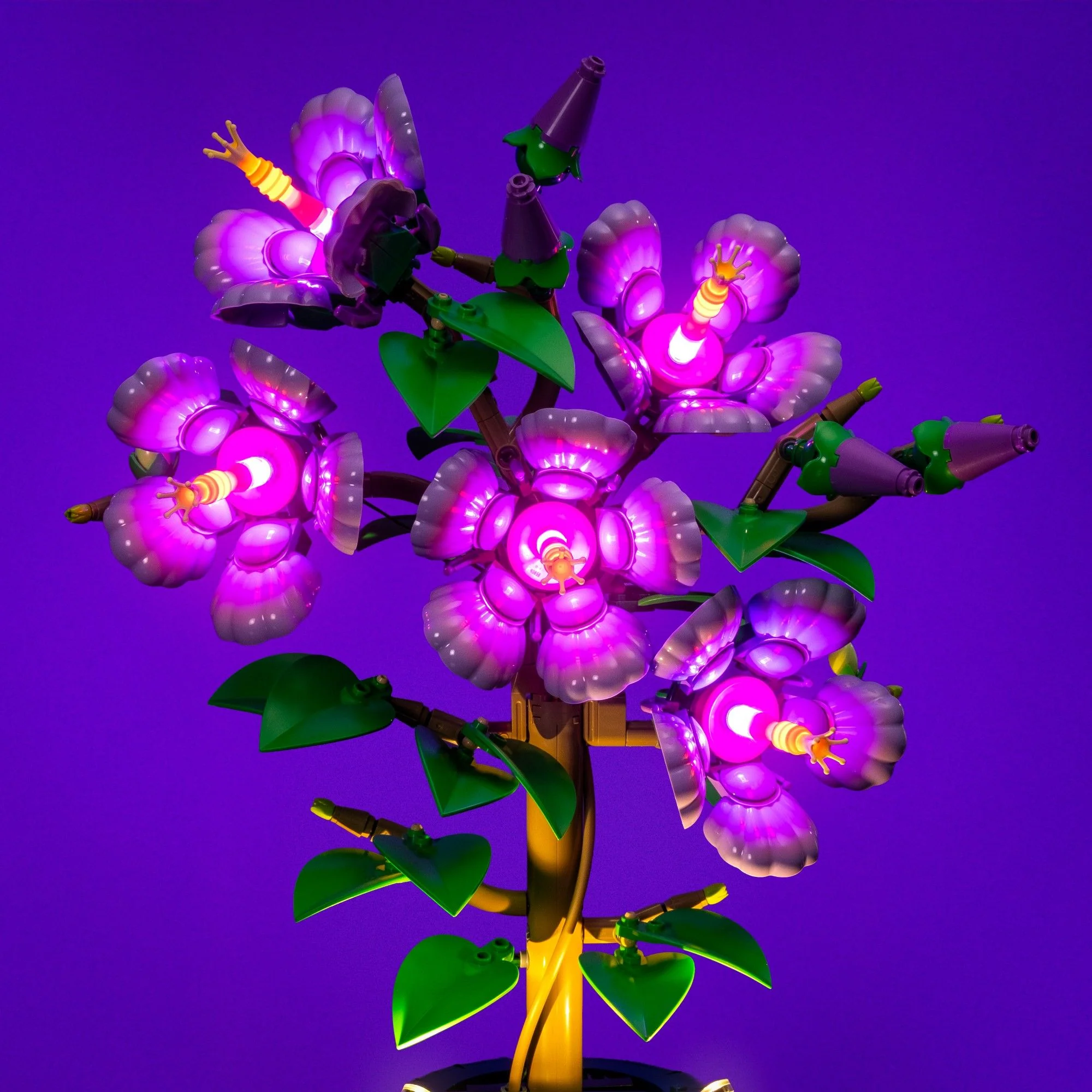 Light Kit for LEGO® Botanicals Hibiscus #10372 - Image 10