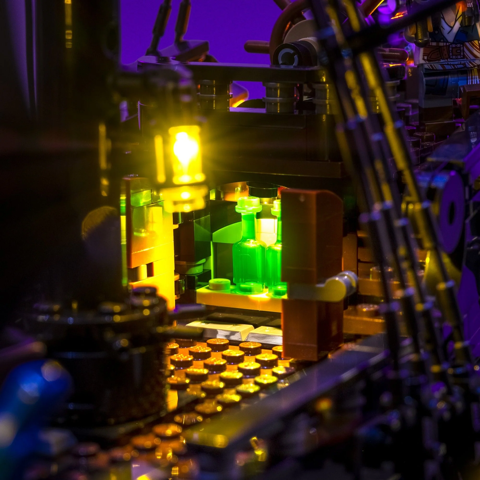 Light Kit for LEGO® Captain Jack Sparrow's Pirate Ship #10365 - Image 10