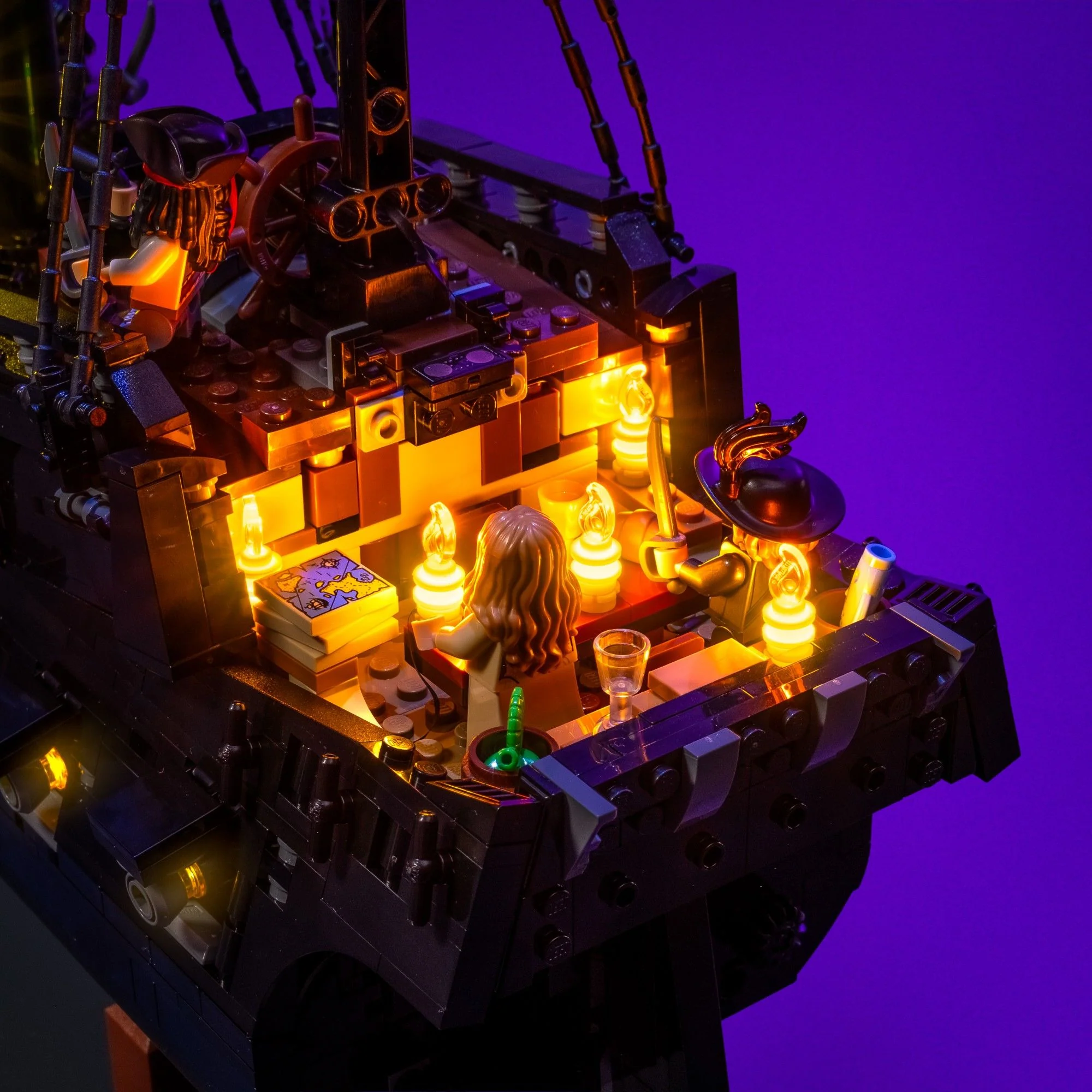 Light Kit for LEGO® Captain Jack Sparrow's Pirate Ship #10365 - Image 5