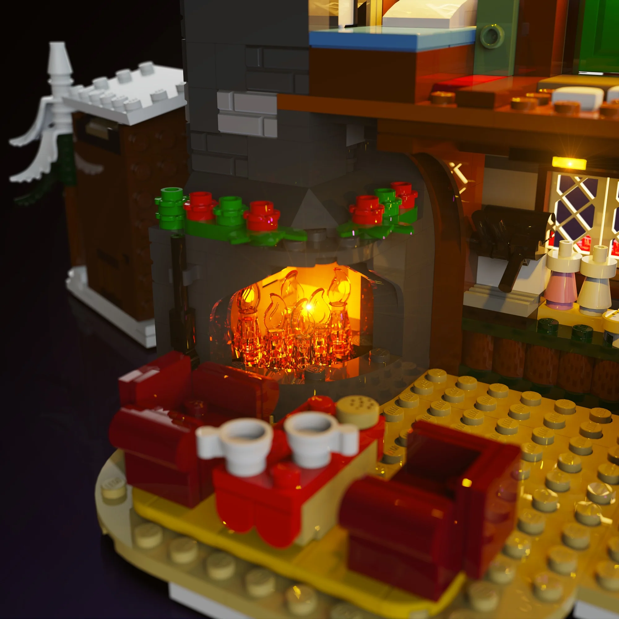 Light Kit for LEGO® Alpine Lodge #10325 - Image 7