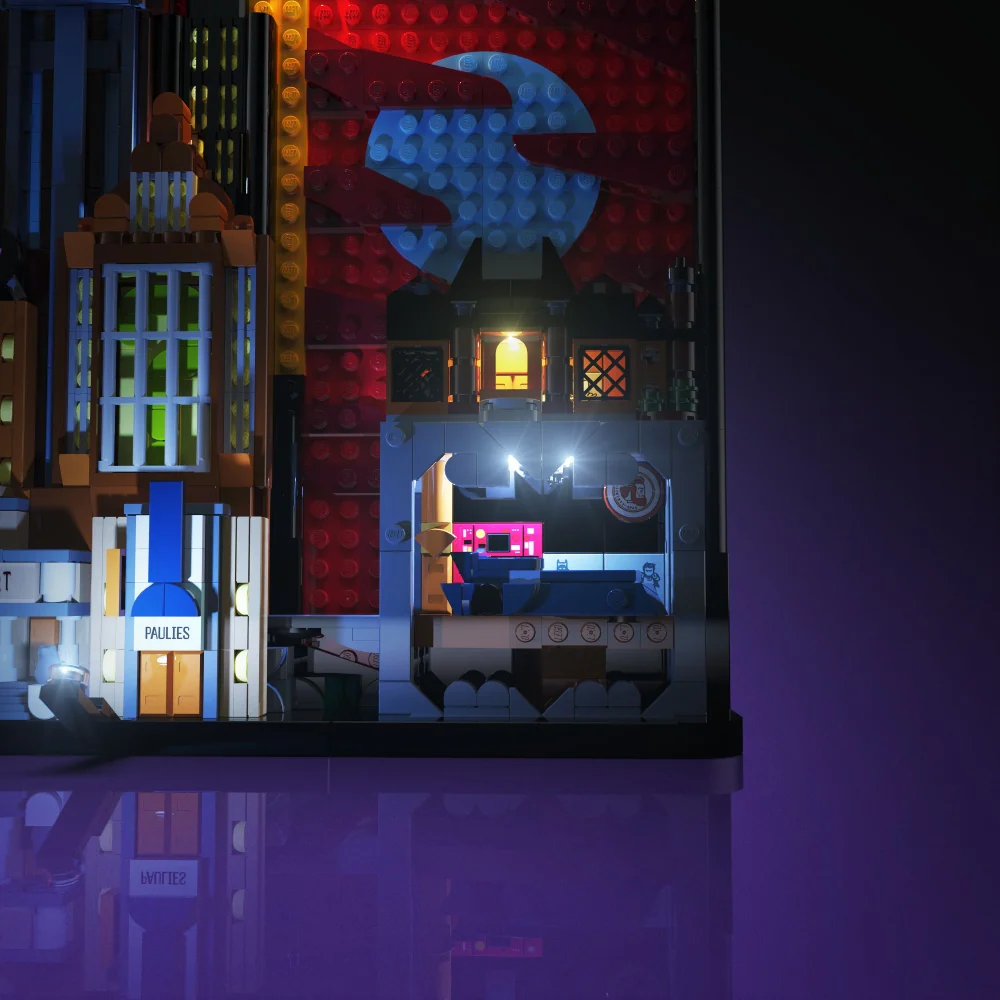 Light Kit for LEGO® Batman: The Animated Series Gotham City #76271 - Image 5