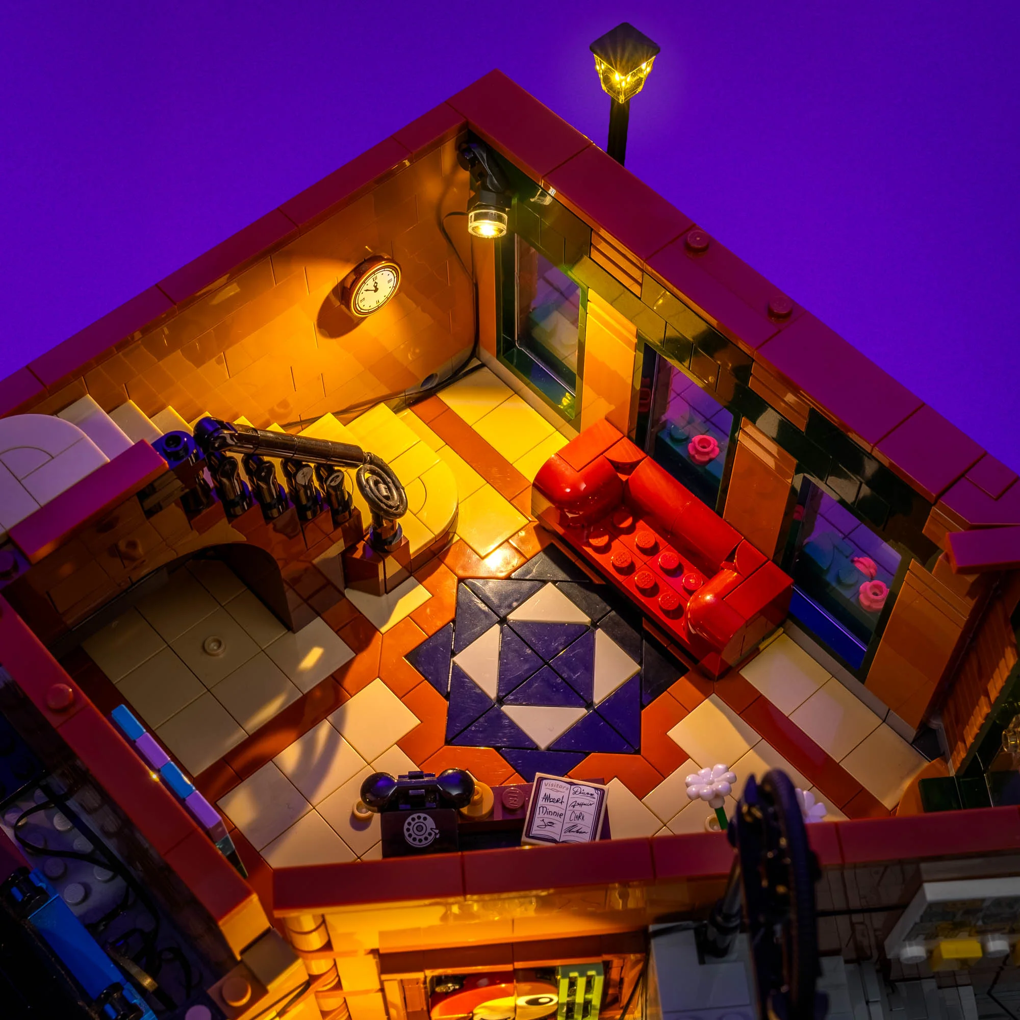 Light Kit for LEGO® Boutique Hotel #10297 - Image 11