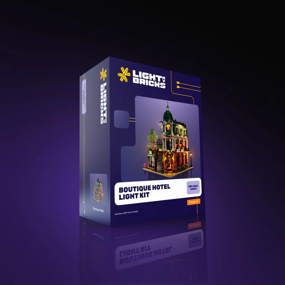 Light Kit for LEGO® Boutique Hotel #10297 - Image 12