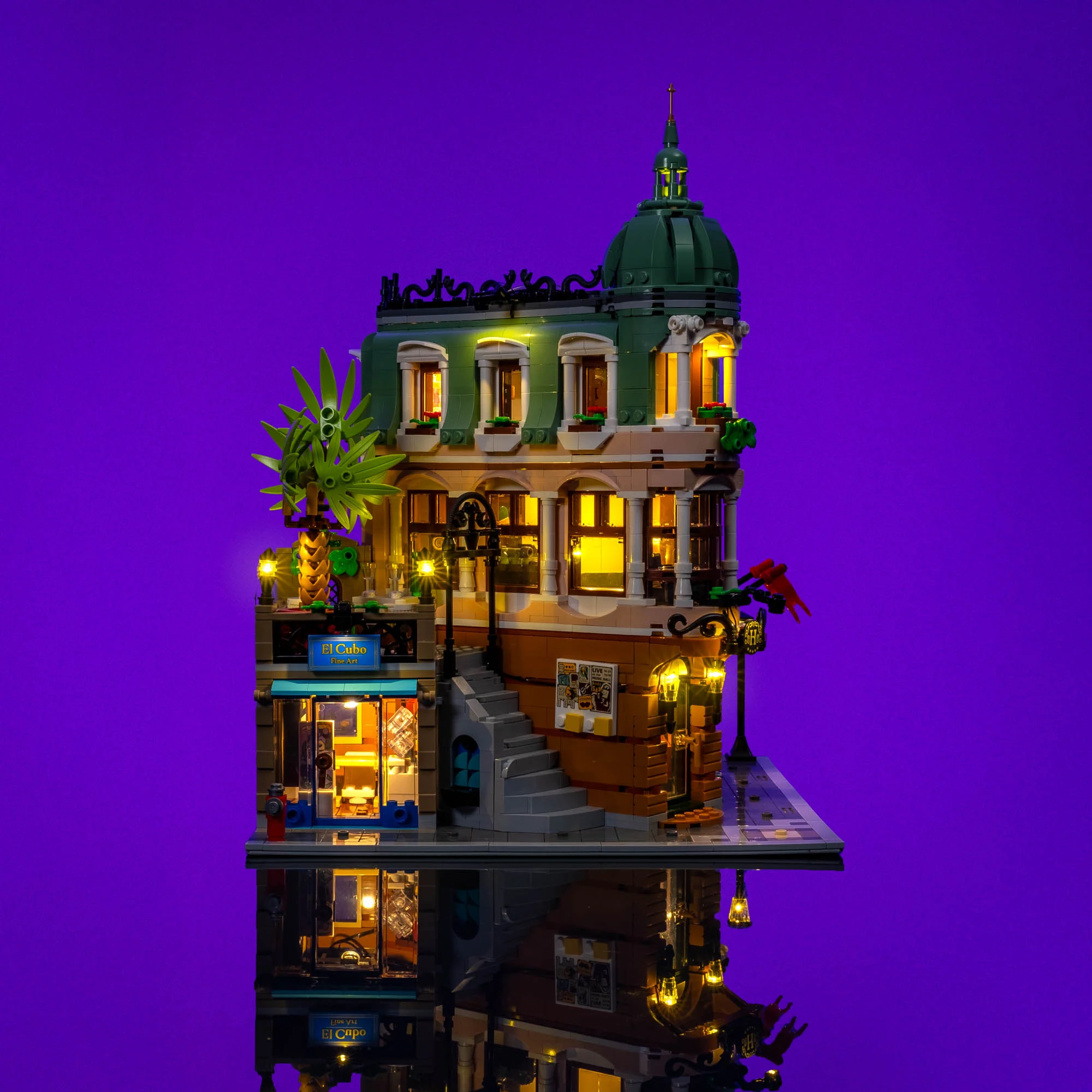 Light Kit for LEGO® Boutique Hotel #10297 - Image 5