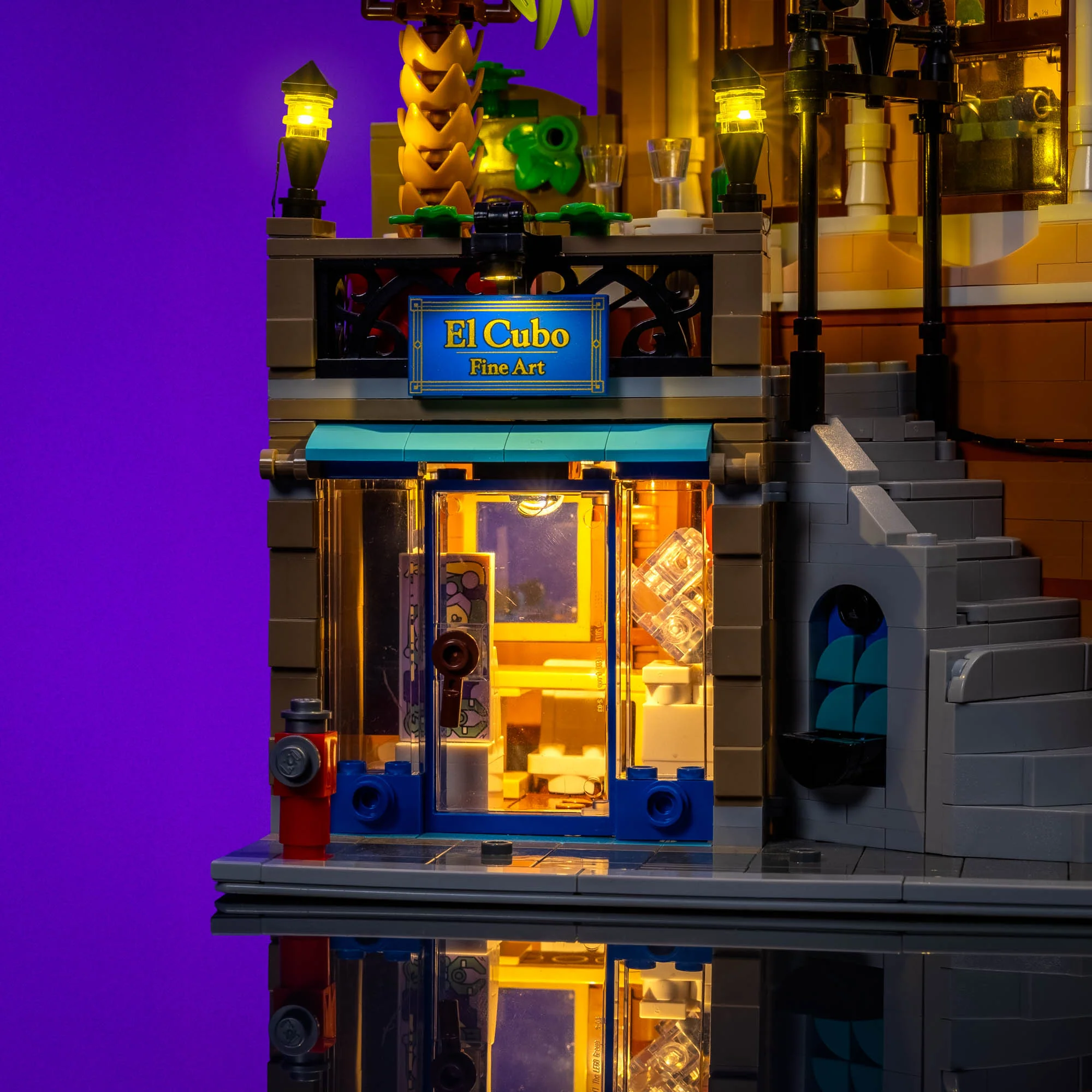Light Kit for LEGO® Boutique Hotel #10297 - Image 7