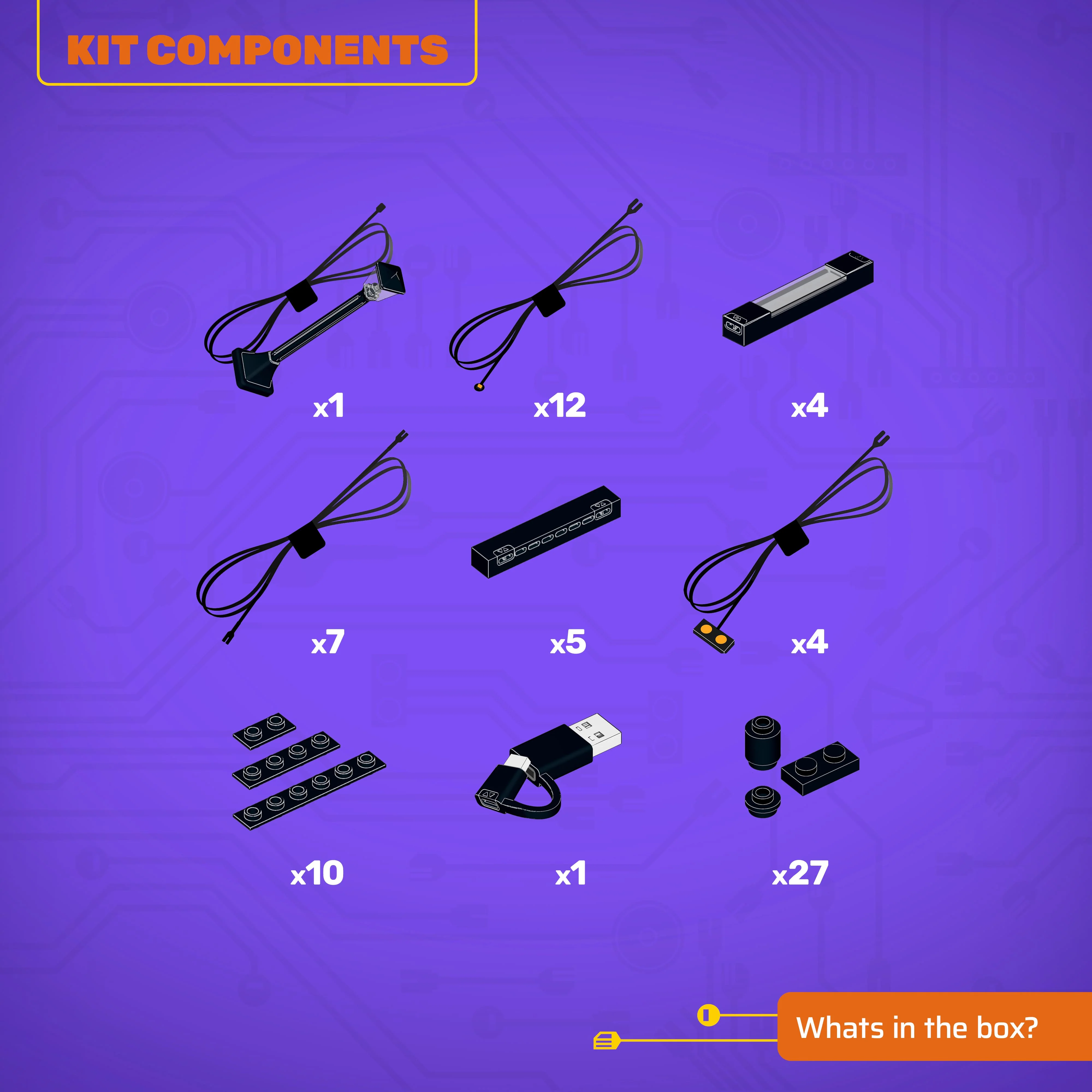 Light Kit for LEGO® Brick Bank #10251 - Image 2