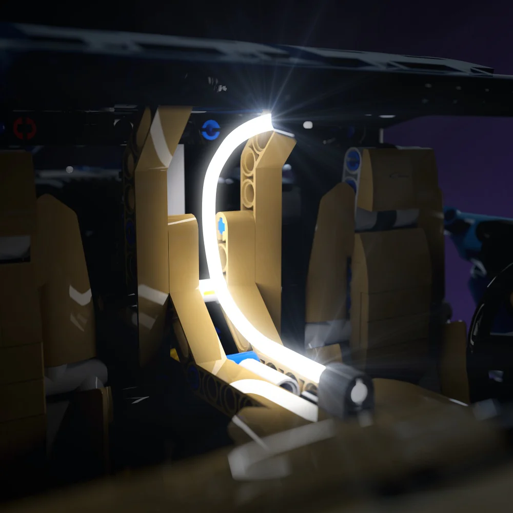 Light Kit for LEGO® Bugatti Chiron #42083 - Image 4