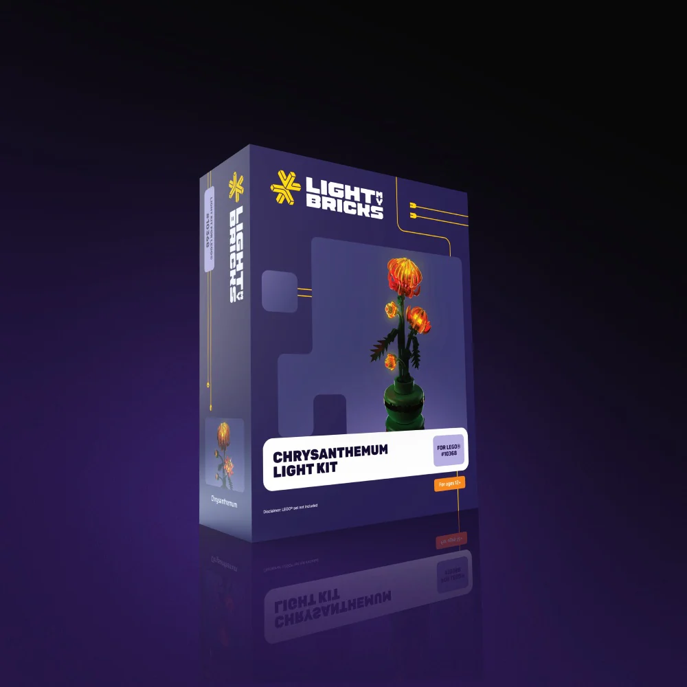 Light Kit for LEGO® Chrysanthemum #10368 - Image 7
