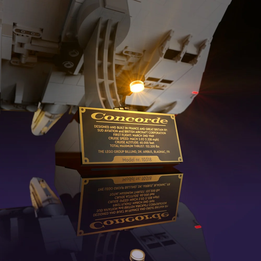 Light Kit for LEGO® Concorde #10318 - Image 4