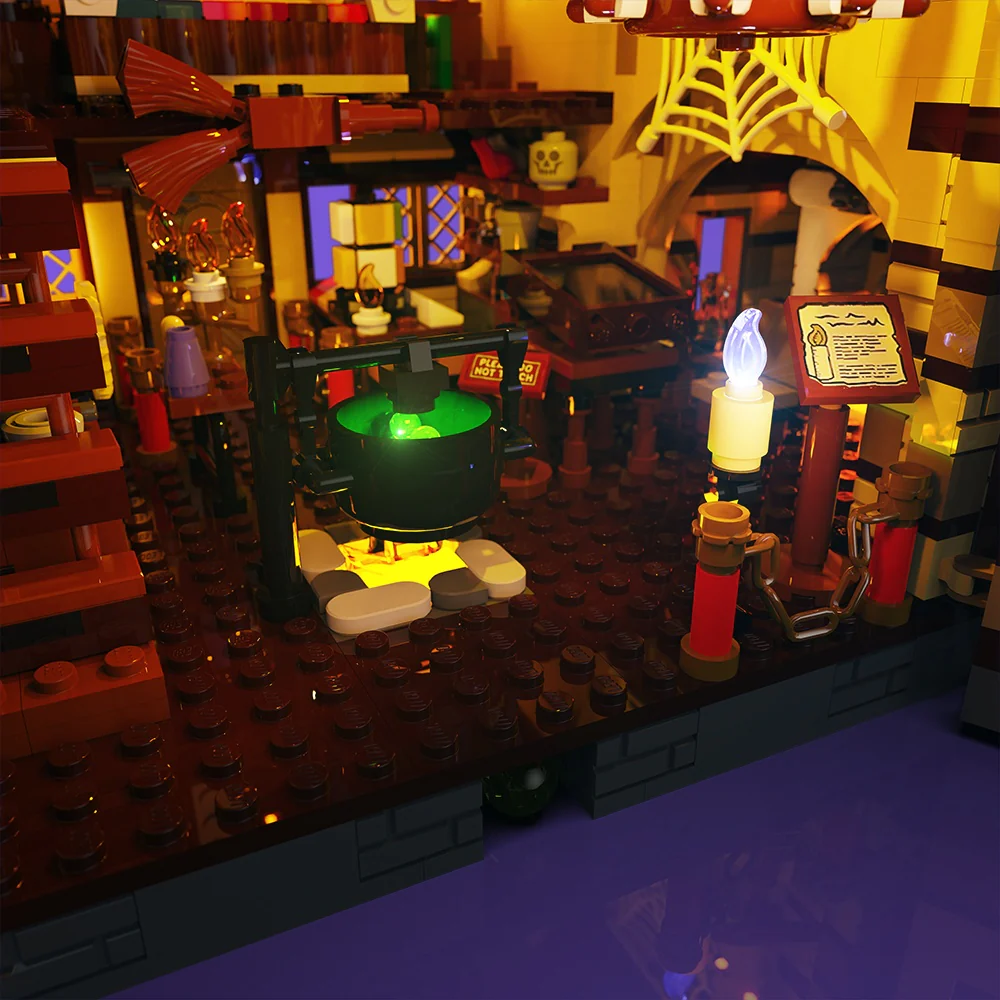 Light Kit for LEGO® Disney Hocus Pocus: The Sanderson Sisters' Cottage #21341 - Image 11