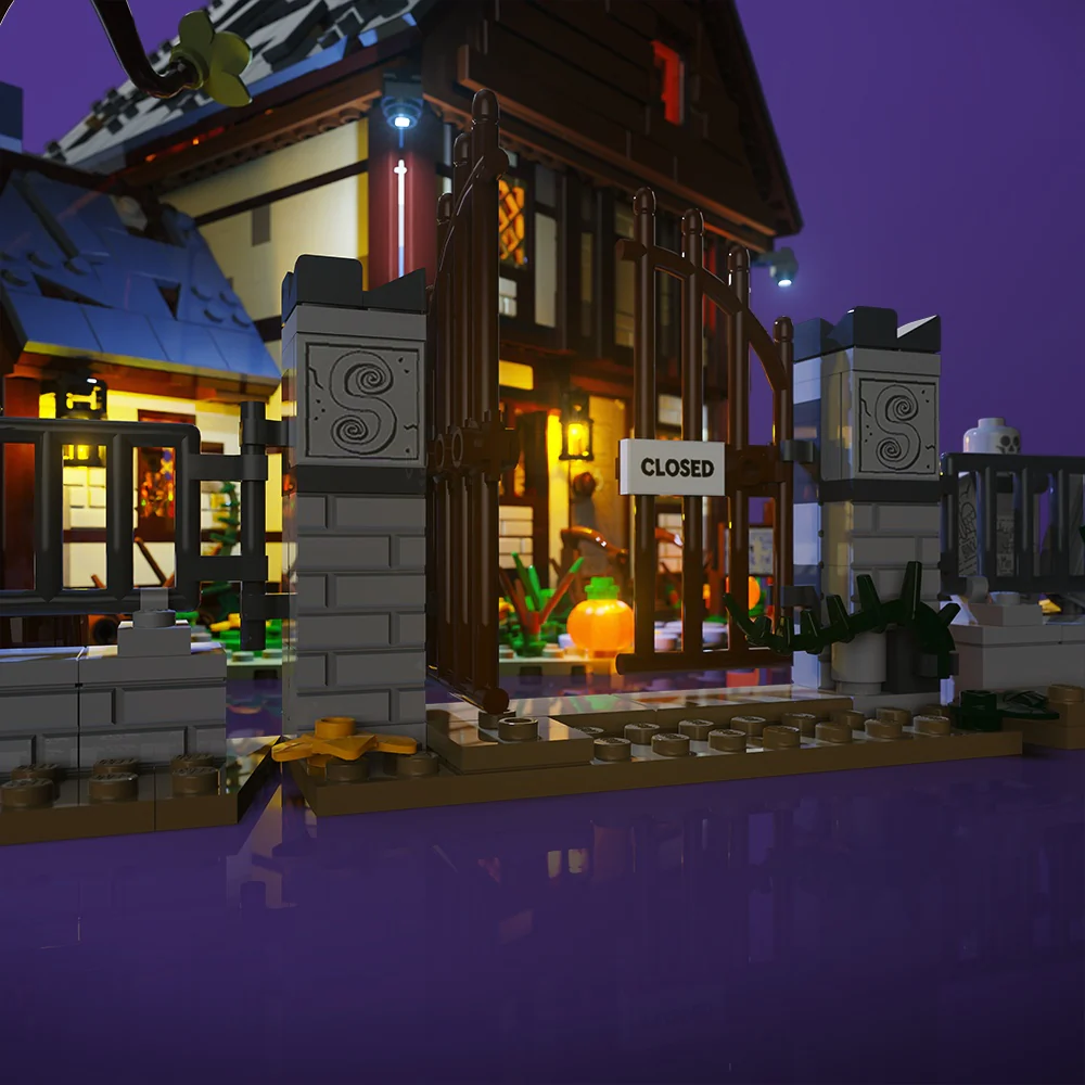 Light Kit for LEGO® Disney Hocus Pocus: The Sanderson Sisters' Cottage #21341 - Image 15