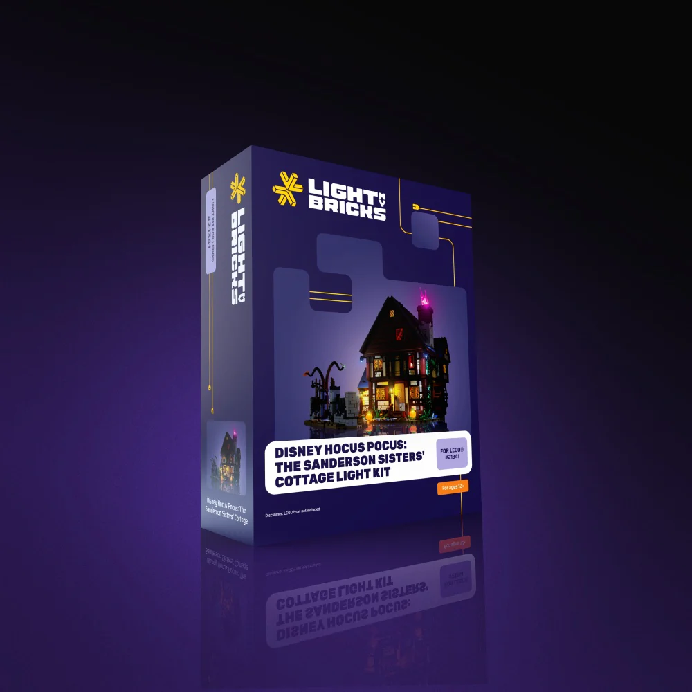 Light Kit for LEGO® Disney Hocus Pocus: The Sanderson Sisters' Cottage #21341 - Image 16