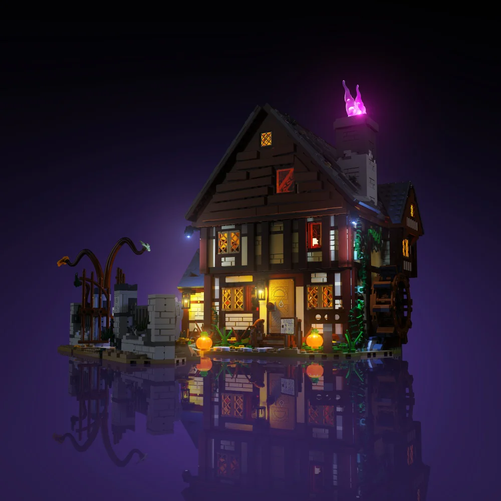 Light Kit for LEGO® Disney Hocus Pocus: The Sanderson Sisters' Cottage #21341 - Image 5