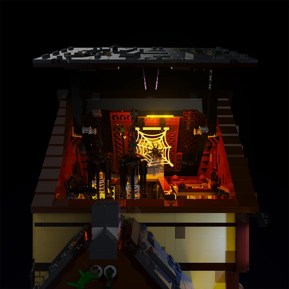 Light Kit for LEGO® Disney Hocus Pocus: The Sanderson Sisters' Cottage #21341 - Image 9