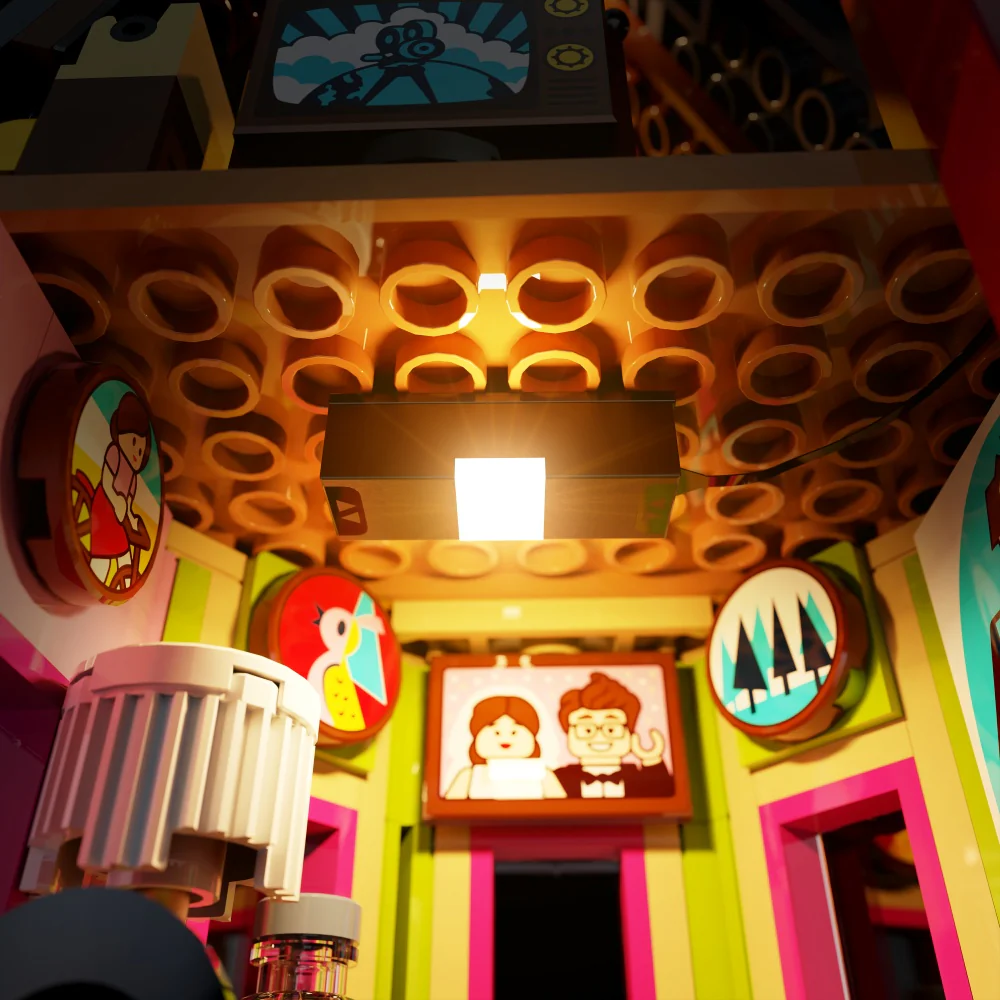 Light Kit for LEGO® Disney 'Up' House #43217 - Image 3