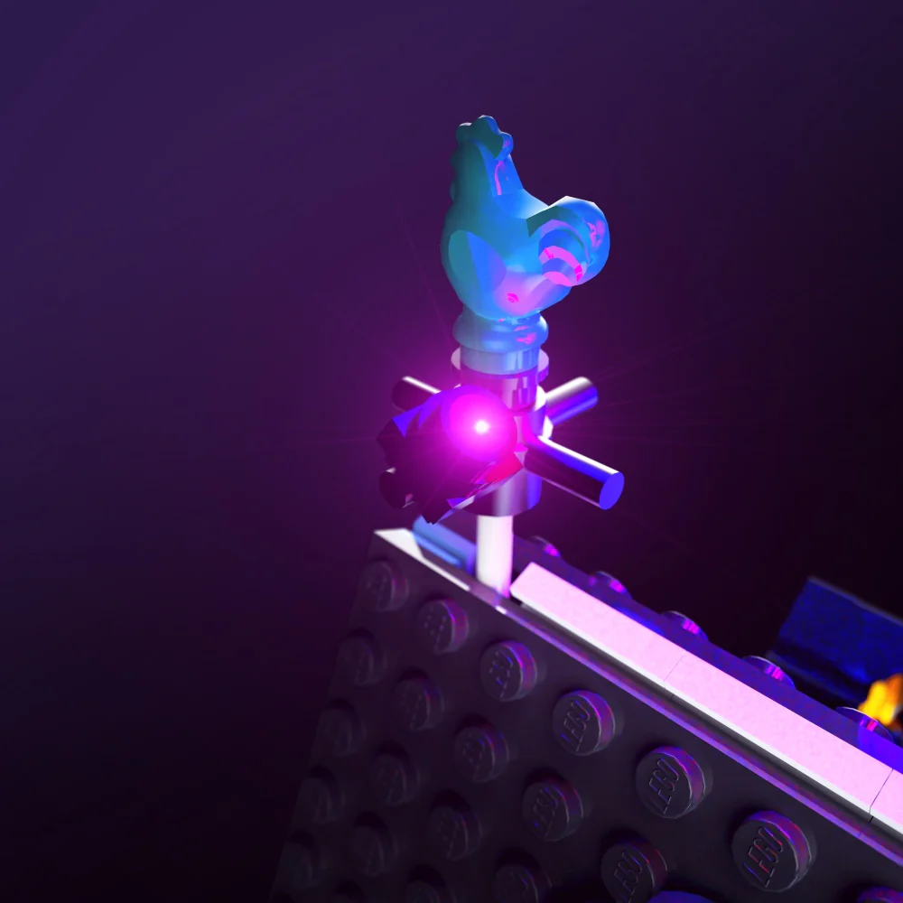 Light Kit for LEGO® Disney 'Up' House #43217 - Image 4