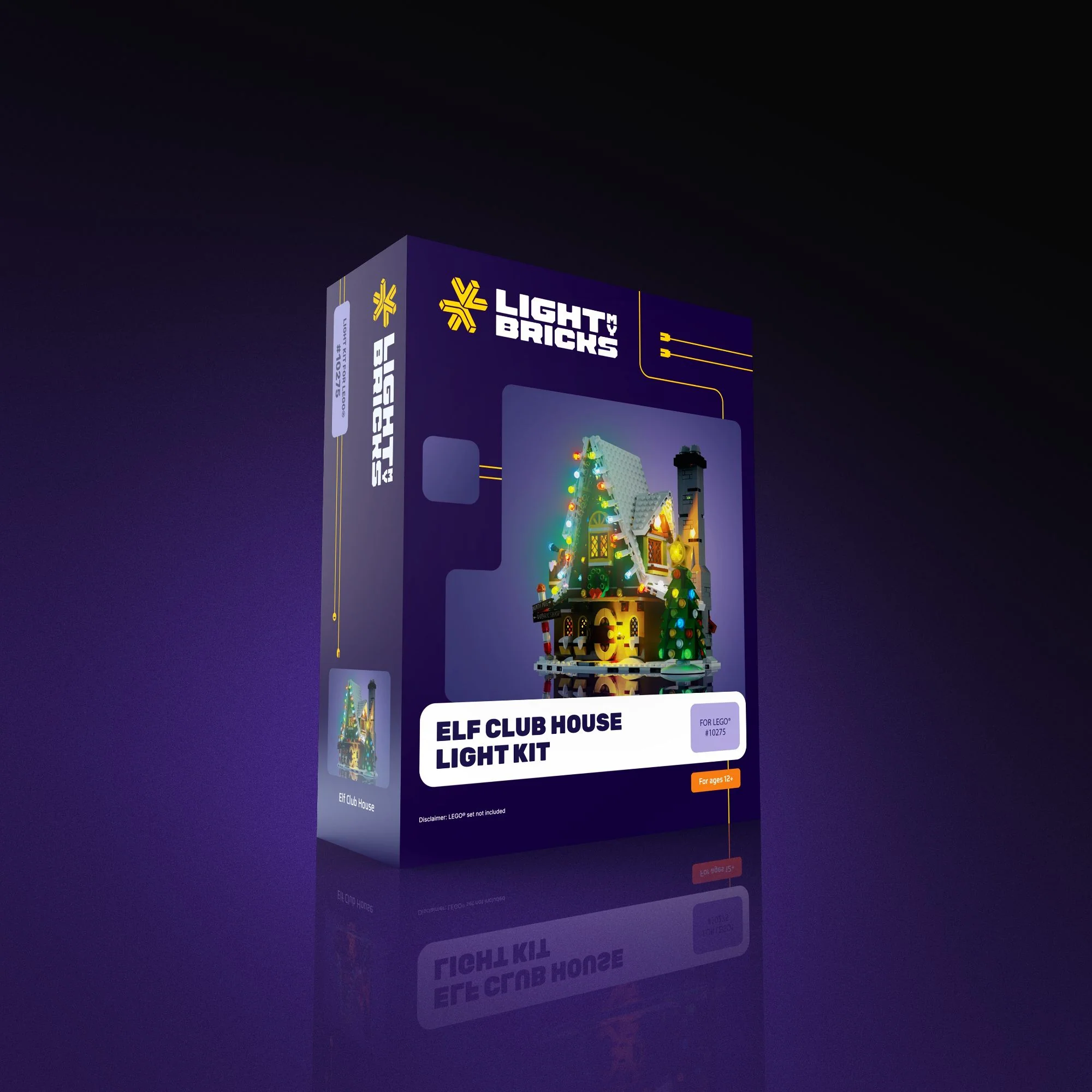 Light Kit for LEGO® Elf Club House #10275 - Image 10