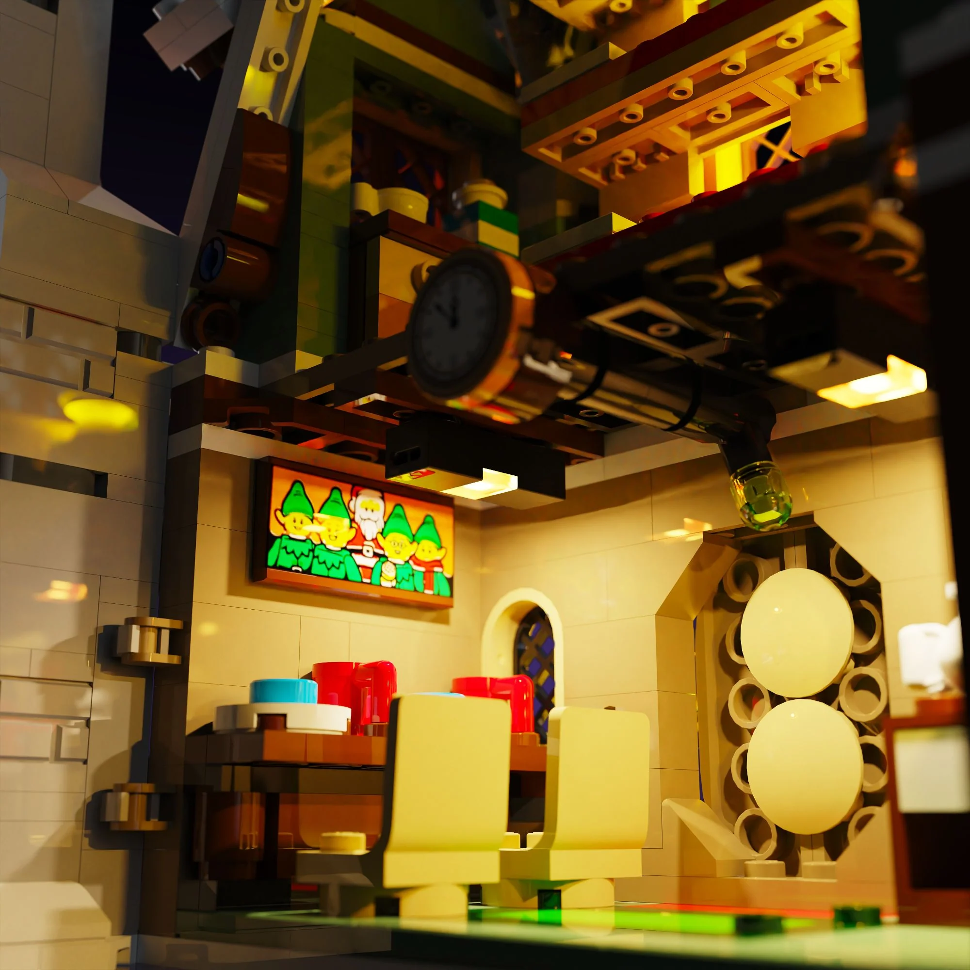 Light Kit for LEGO® Elf Club House #10275 - Image 7