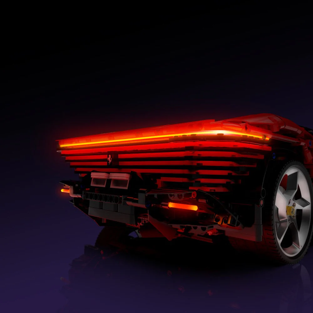 Light Kit for LEGO® Ferrari Daytona SP3 #42143 - Image 3