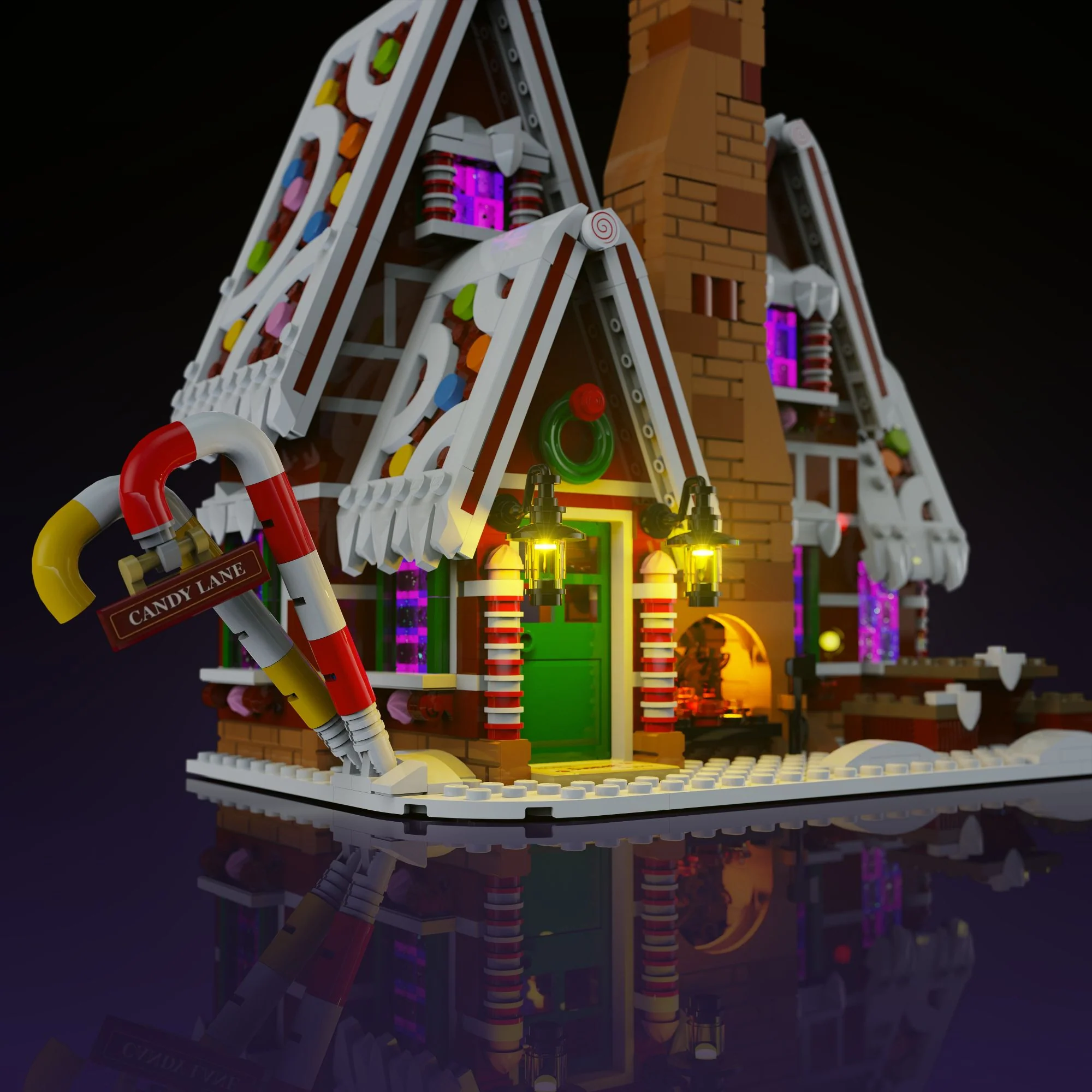 Light Kit for LEGO® Gingerbread House #10267 - Image 5