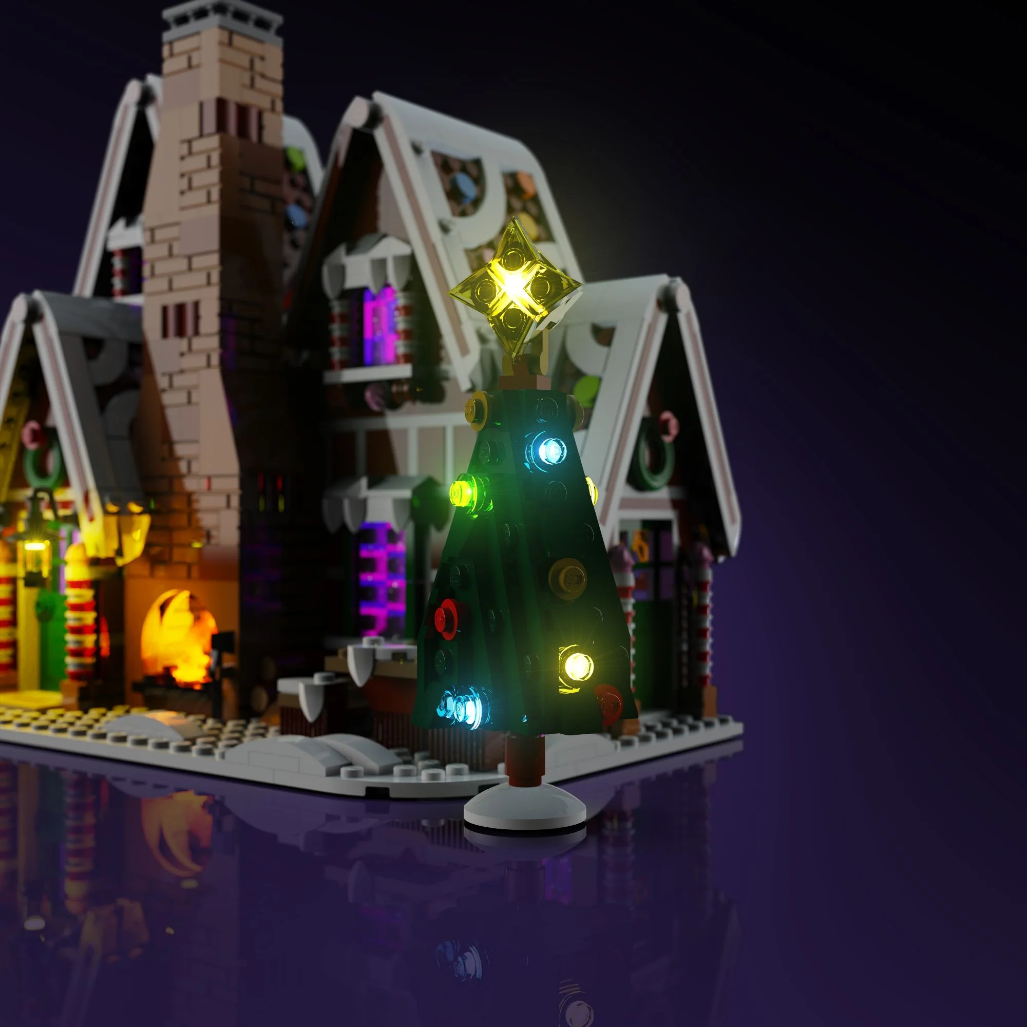 Light Kit for LEGO® Gingerbread House #10267 - Image 6