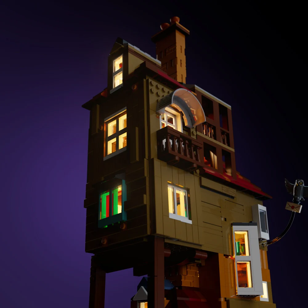 Light Kit for LEGO® Harry Potter The Burrow - Collectors' Edition #76437 - Image 12