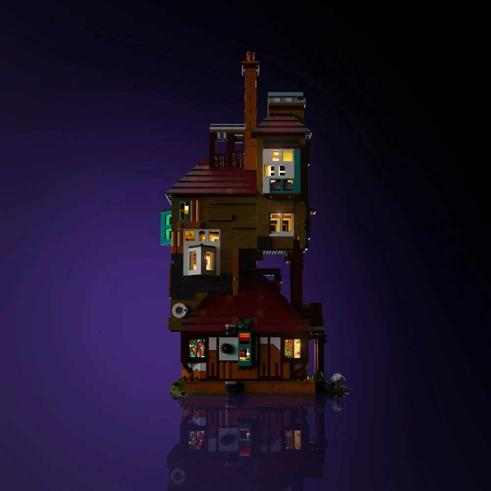 Light Kit for LEGO® Harry Potter The Burrow - Collectors' Edition #76437 - Image 6