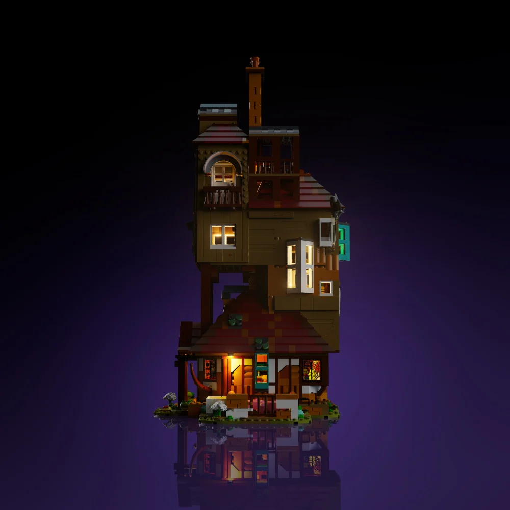 Light Kit for LEGO® Harry Potter The Burrow - Collectors' Edition #76437 - Image 8