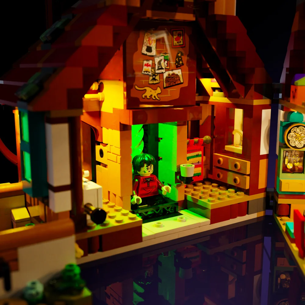 Light Kit for LEGO® Harry Potter The Burrow - Collectors' Edition #76437 - Image 9