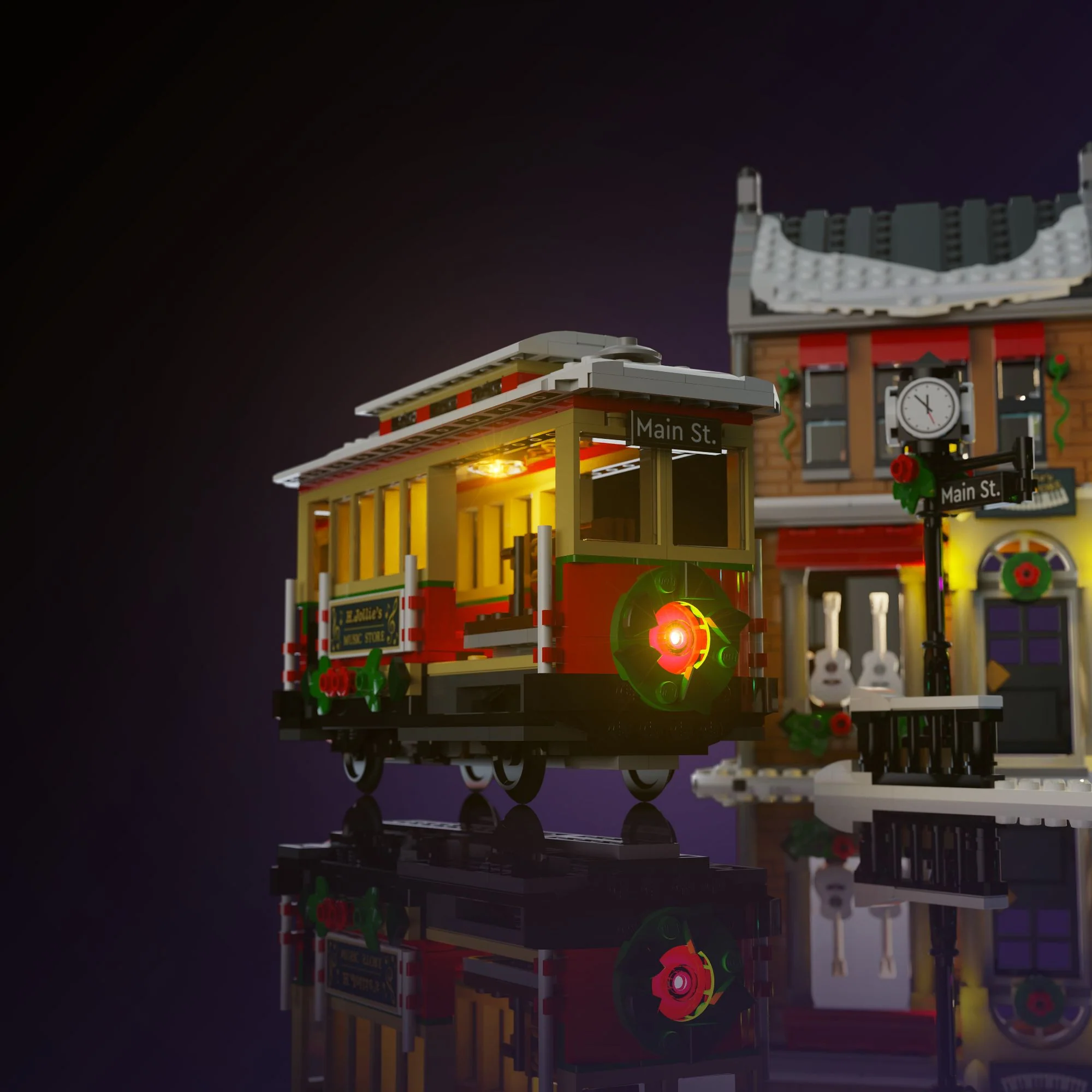 Light Kit for LEGO® Holiday Main Street #10308 - Image 11