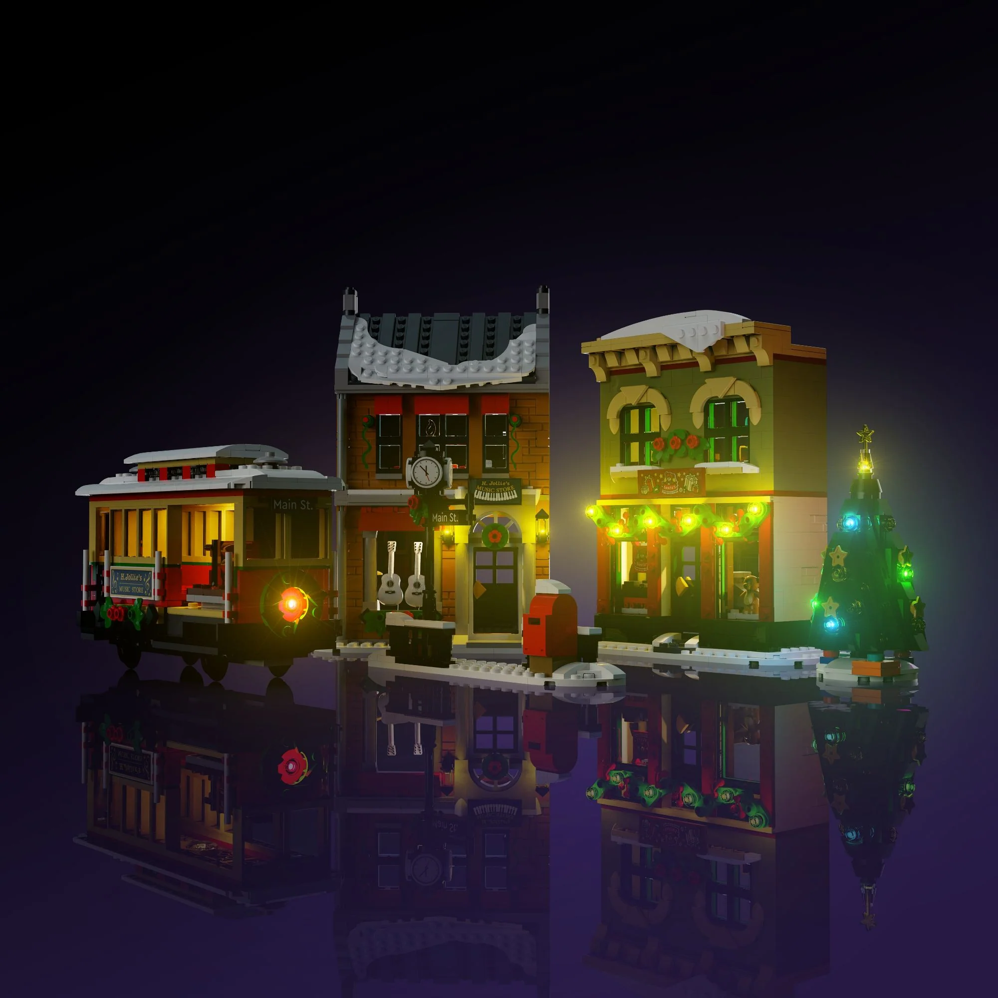 Light Kit for LEGO® Holiday Main Street #10308 - Image 3