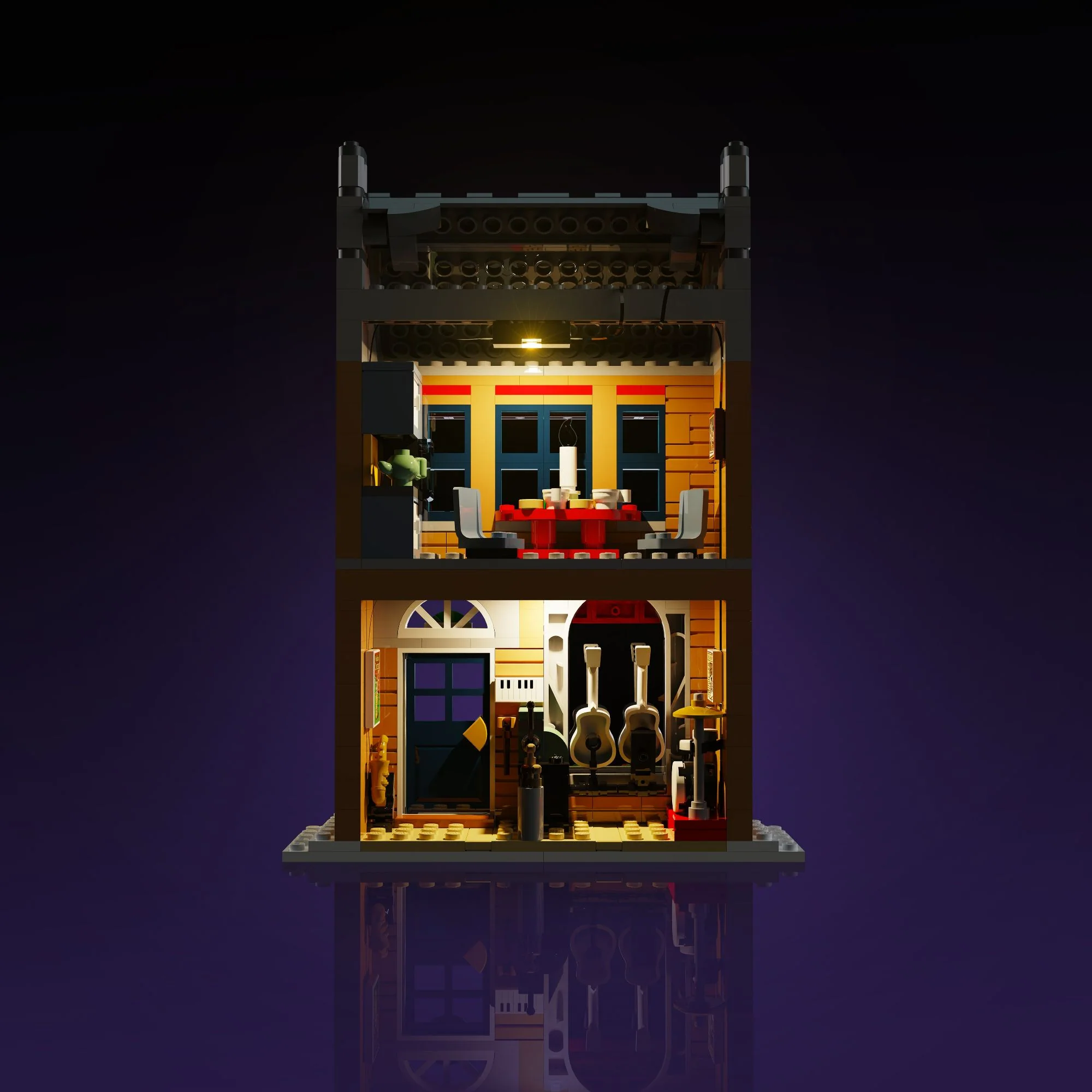 Light Kit for LEGO® Holiday Main Street #10308 - Image 7