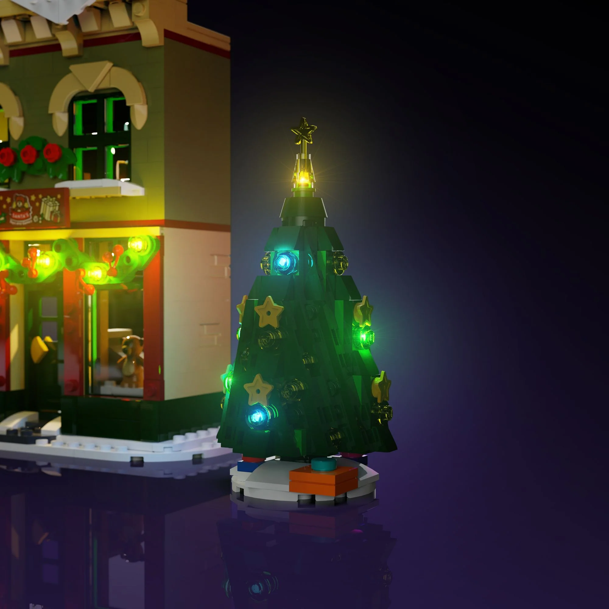 Light Kit for LEGO® Holiday Main Street #10308 - Image 8