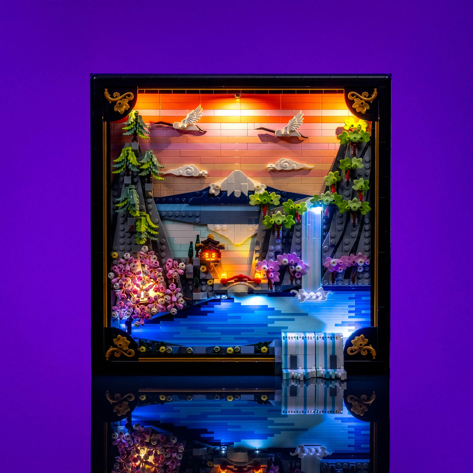 Light Kit for LEGO® Japanese Cherry Blossom Landscape #31218 - Image 10