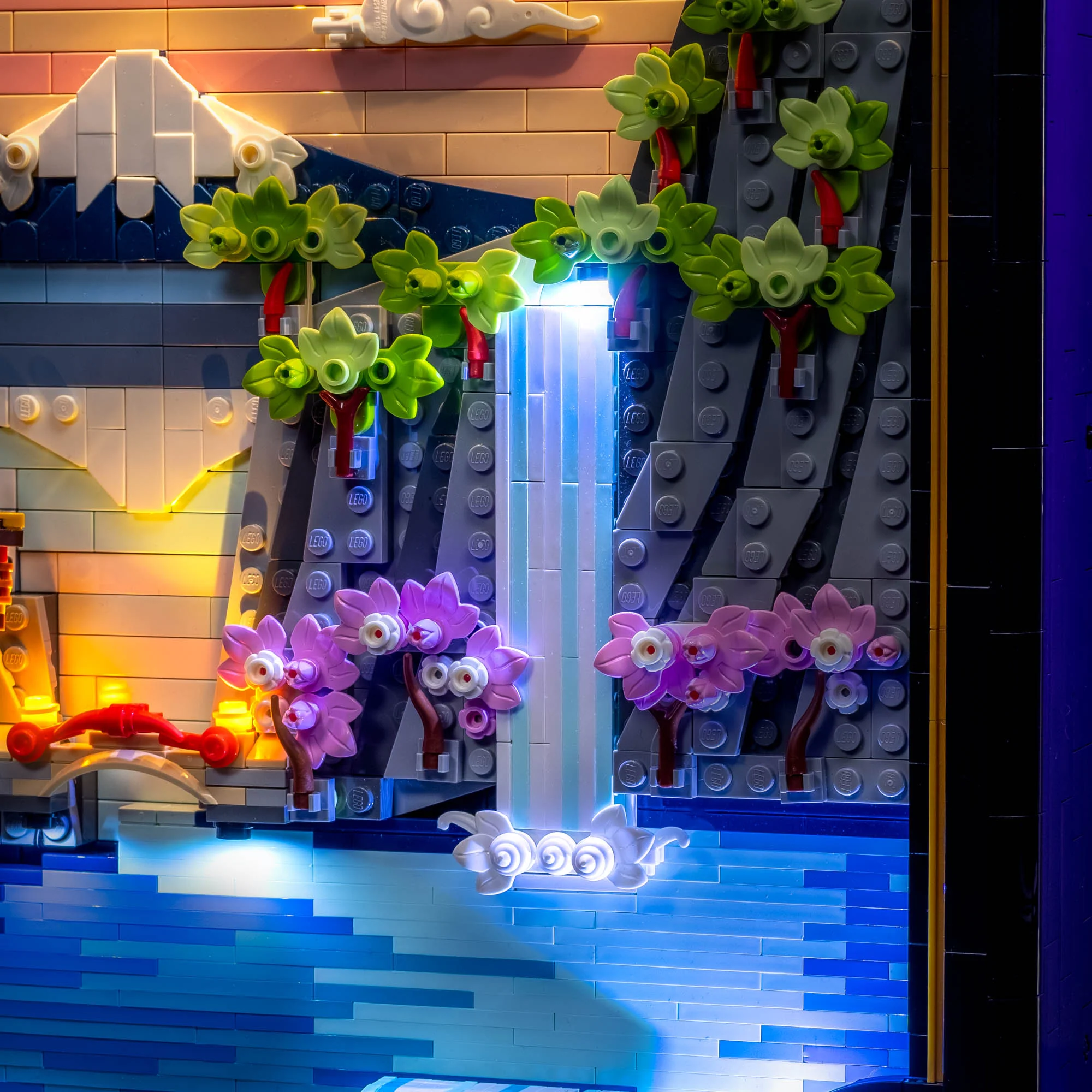 Light Kit for LEGO® Japanese Cherry Blossom Landscape #31218 - Image 3