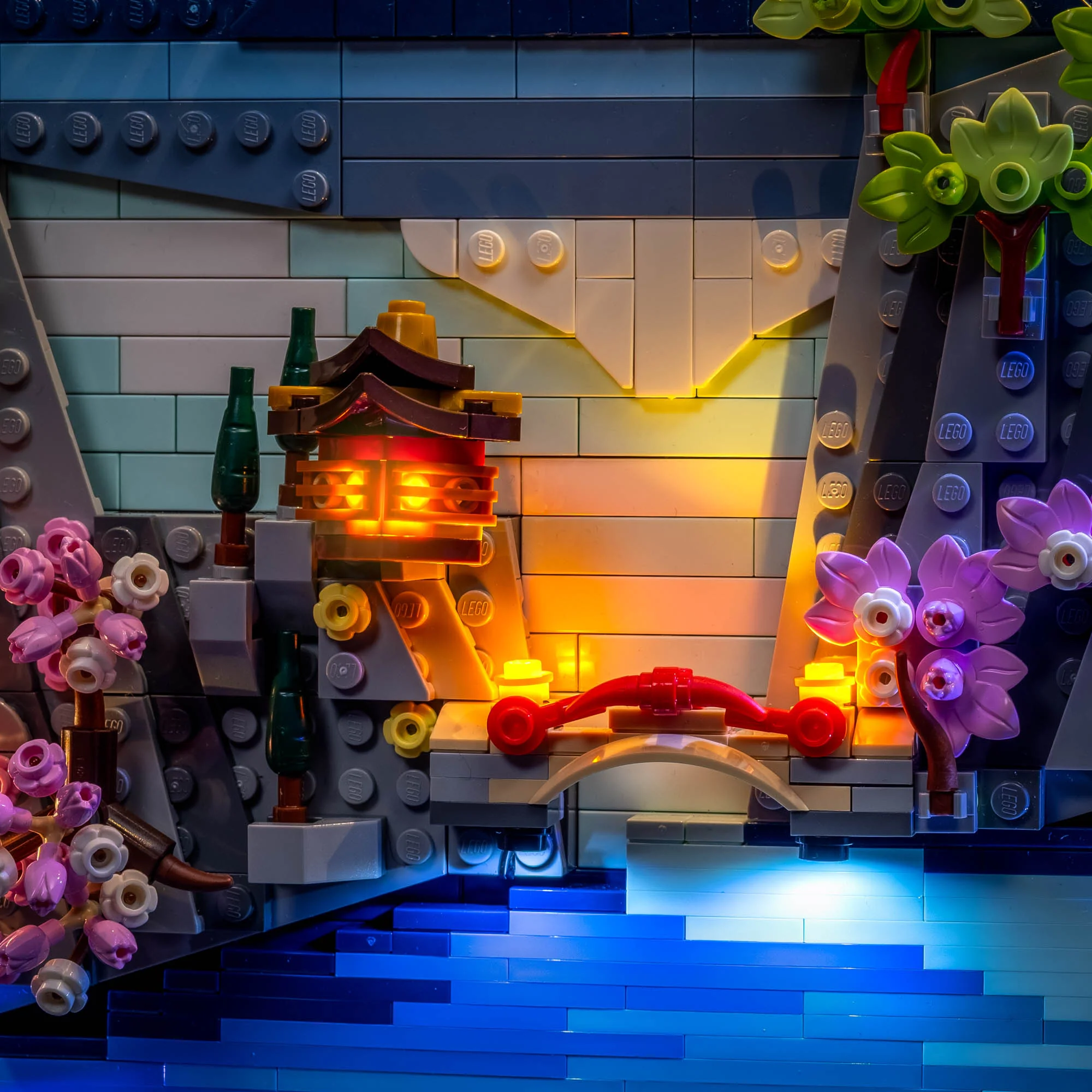 Light Kit for LEGO® Japanese Cherry Blossom Landscape #31218 - Image 5