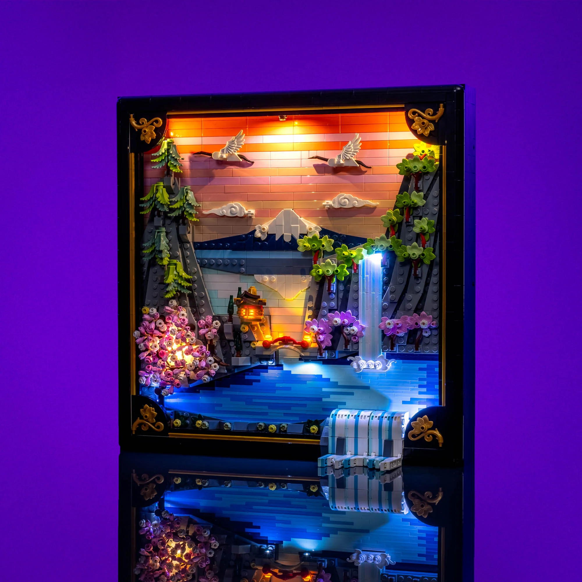 Light Kit for LEGO® Japanese Cherry Blossom Landscape #31218 - Image 6