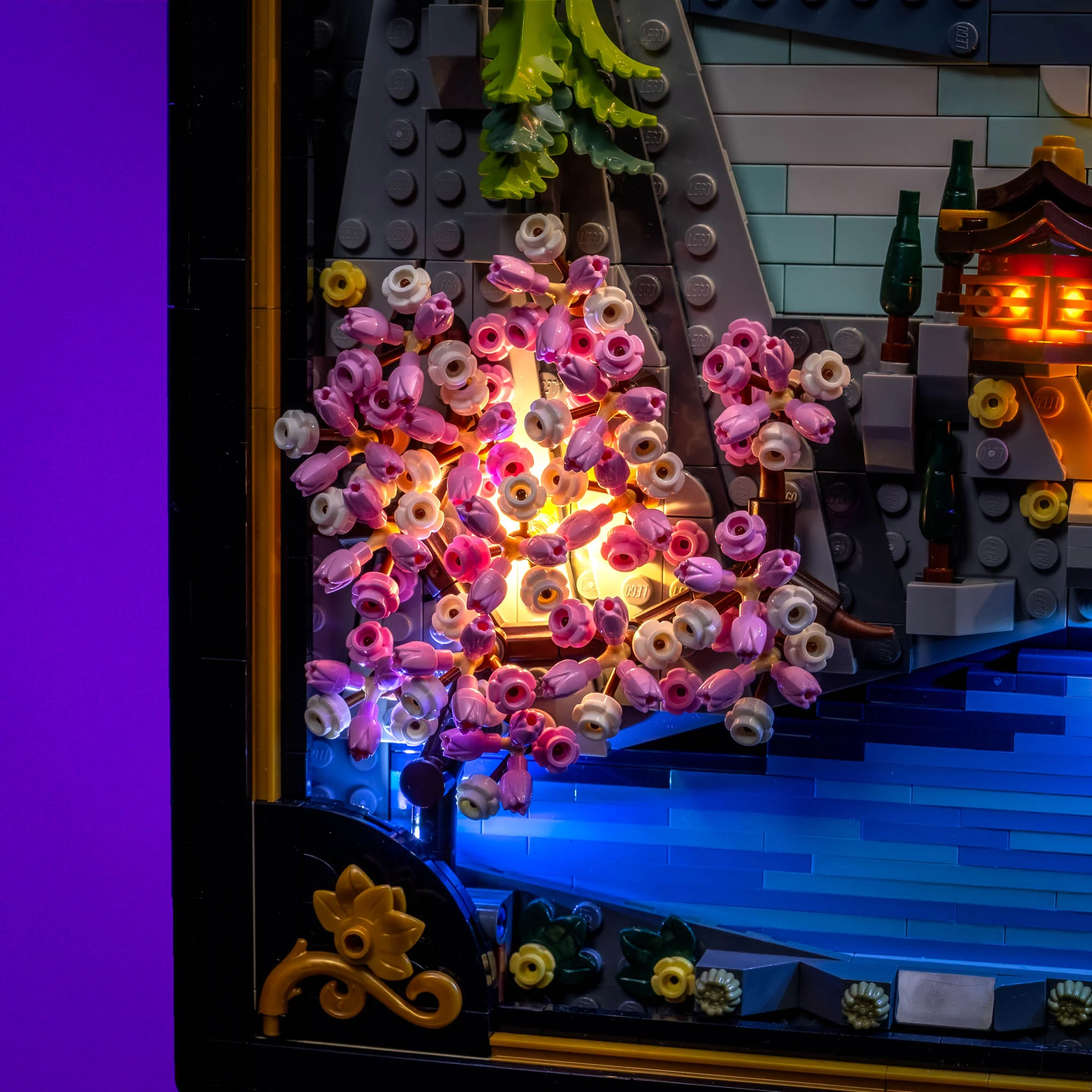 Light Kit for LEGO® Japanese Cherry Blossom Landscape #31218 - Image 8