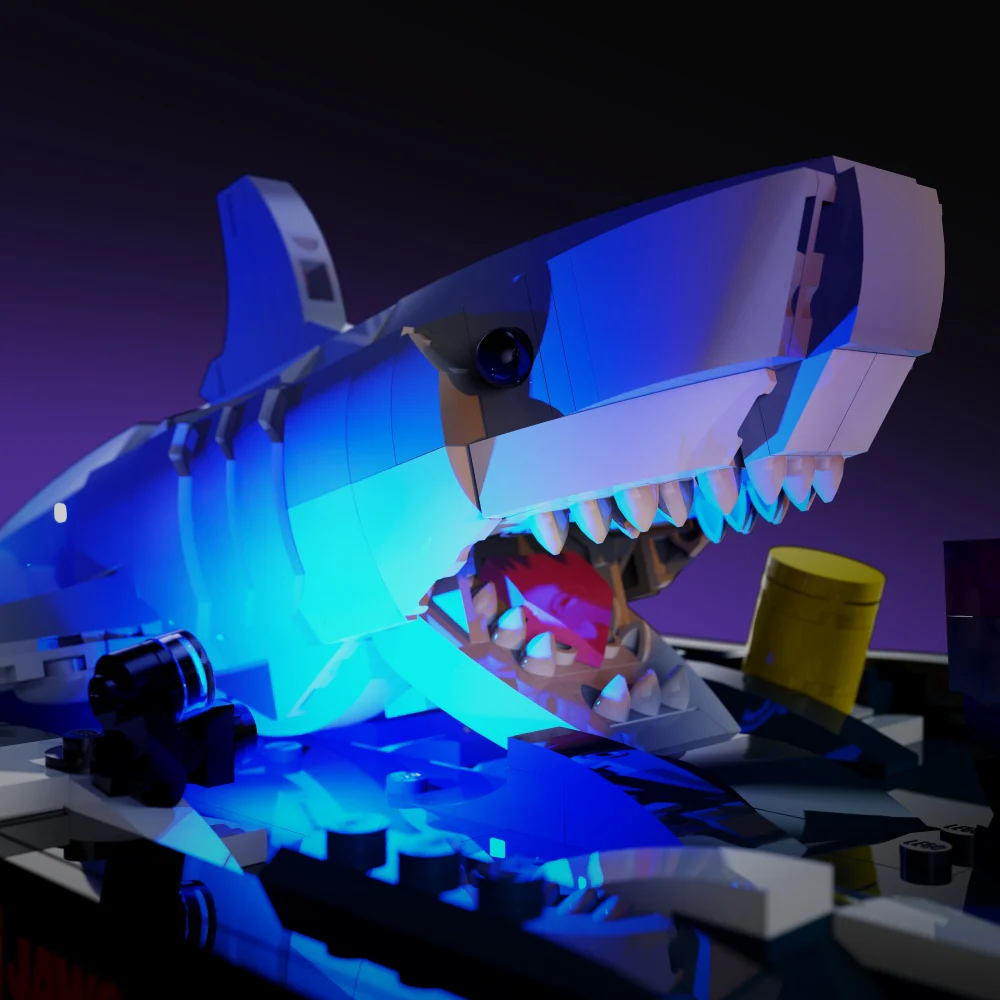 Light Kit for LEGO® Jaws #21350 - Image 6