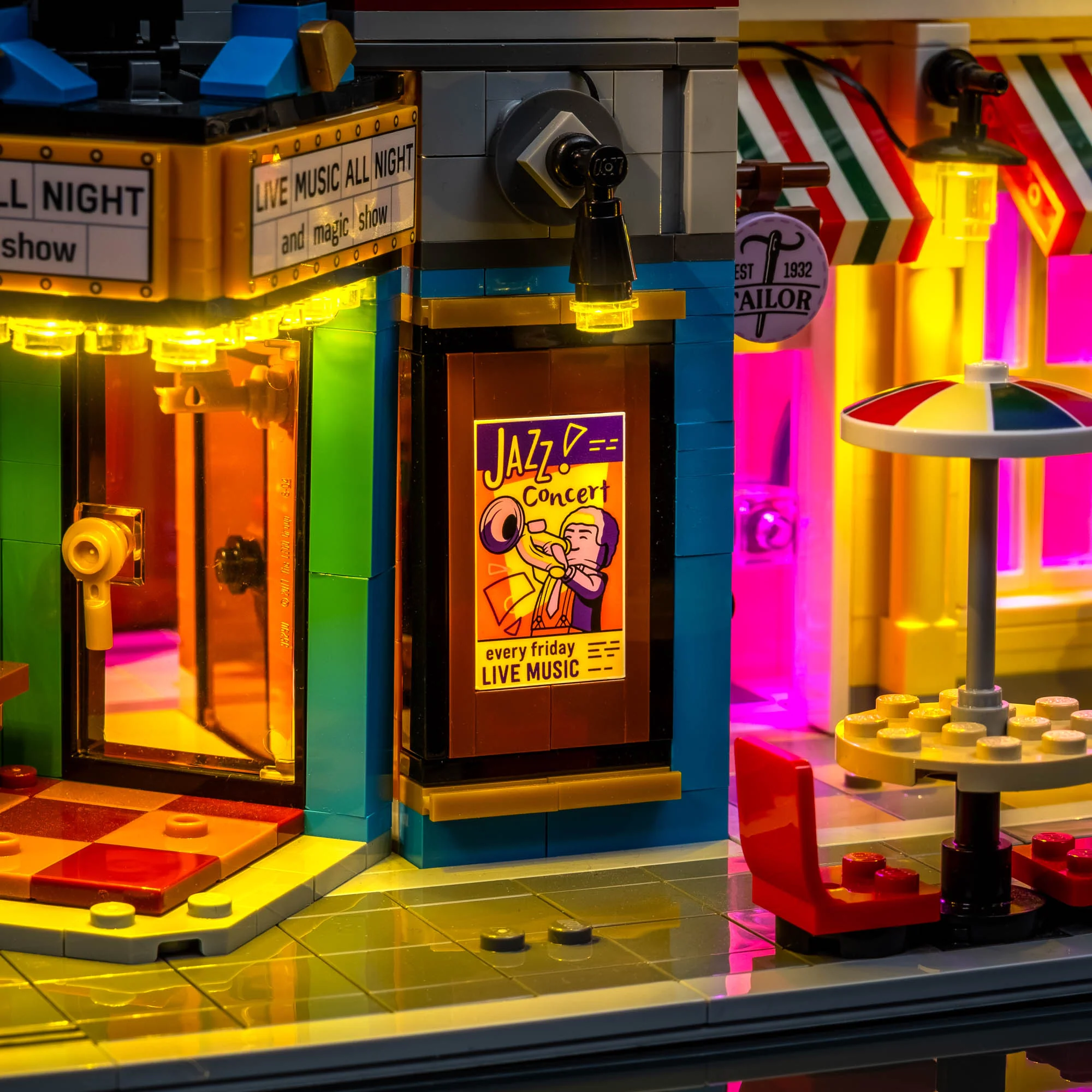 Light Kit for LEGO® Jazz Club #10312 - Image 3