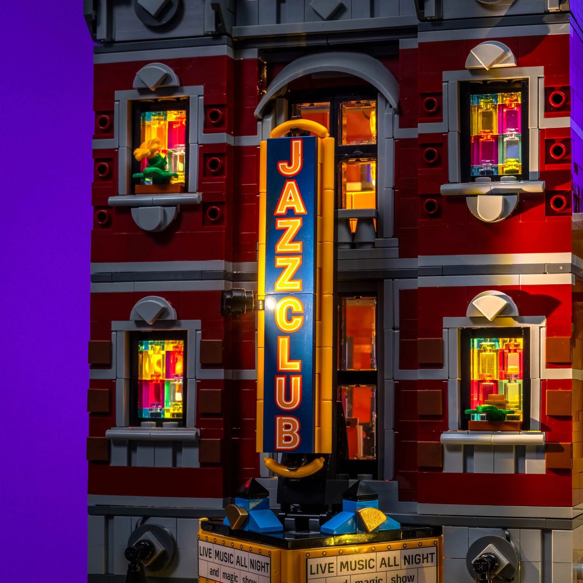 Light Kit for LEGO® Jazz Club #10312 - Image 6