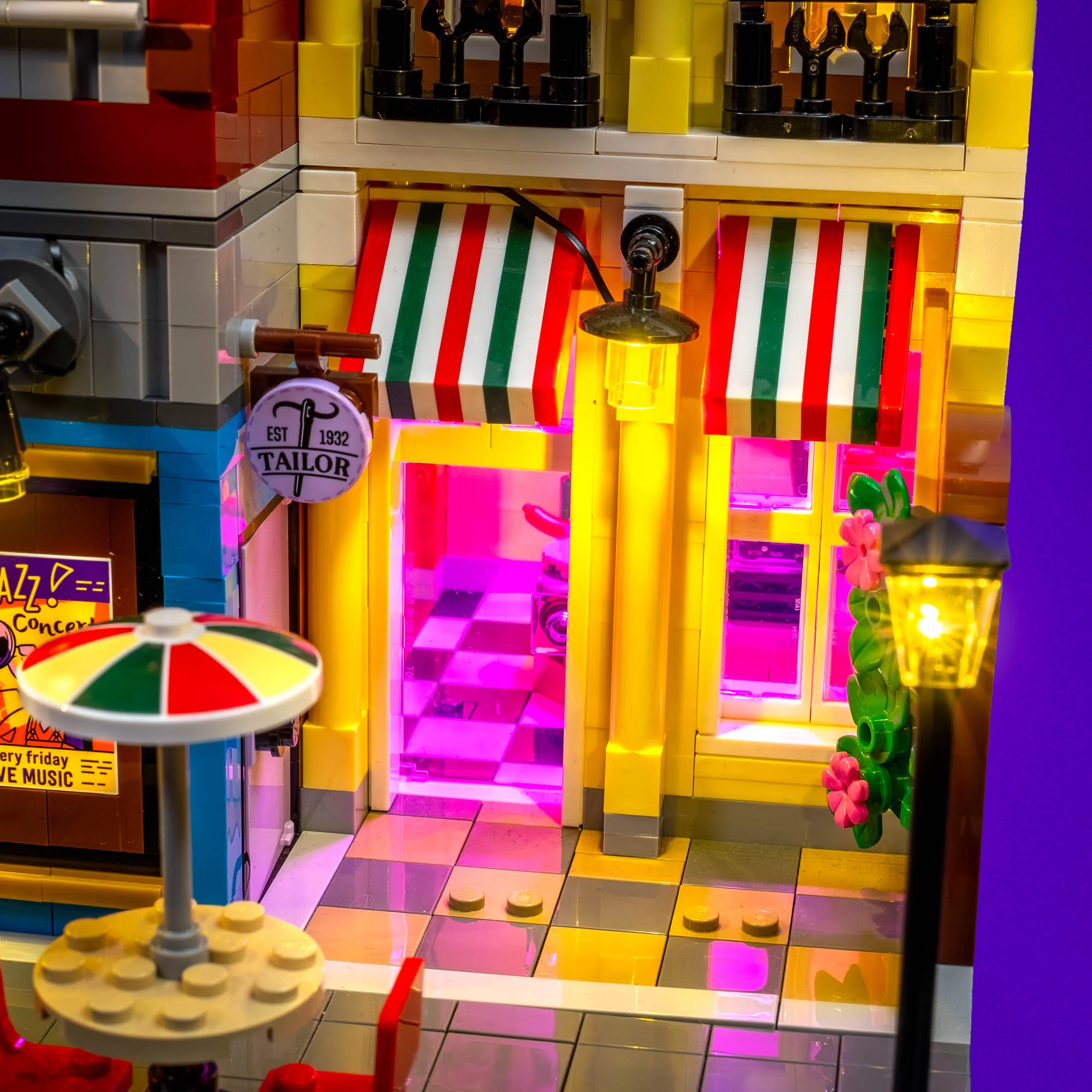 Light Kit for LEGO® Jazz Club #10312 - Image 7