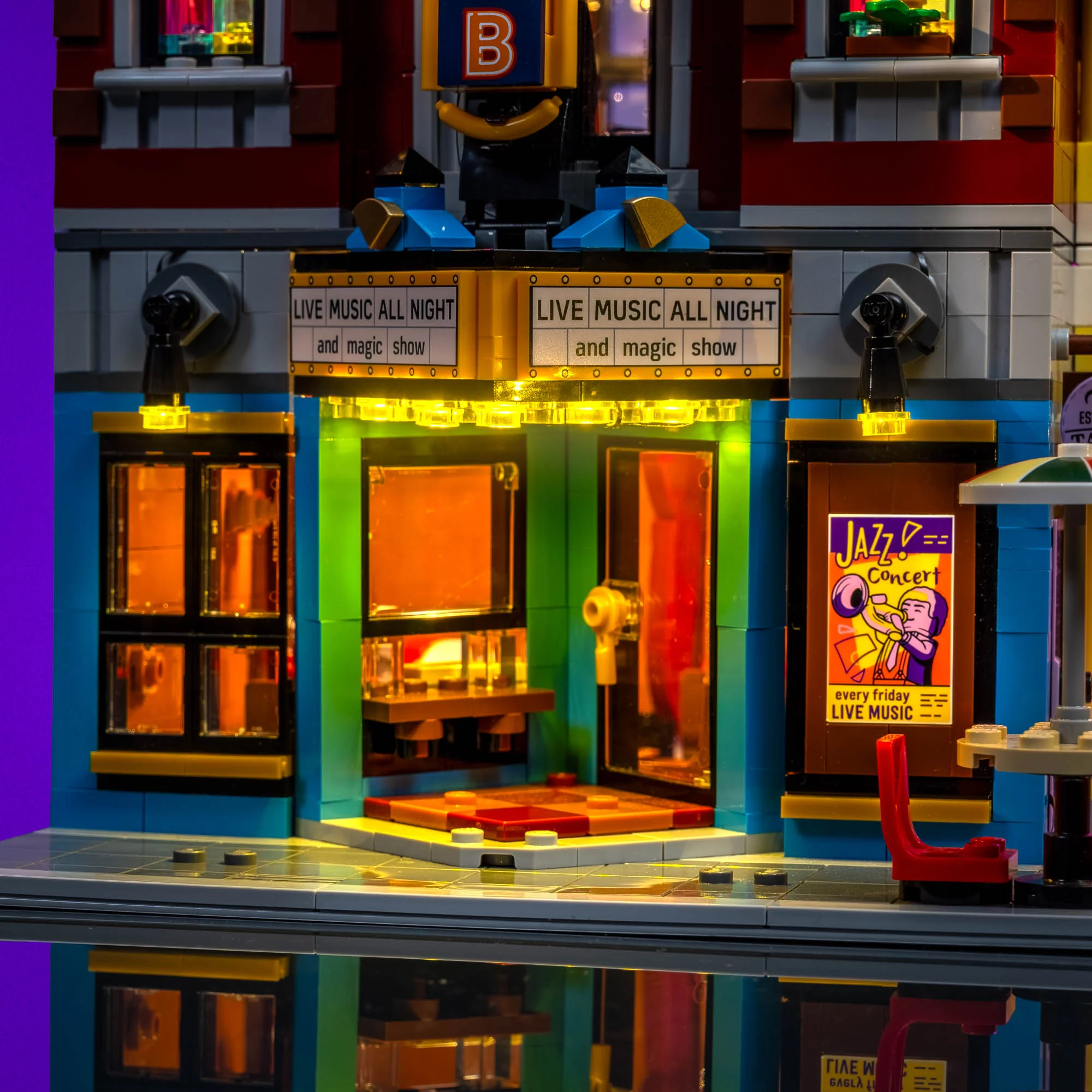 Light Kit for LEGO® Jazz Club #10312 - Image 8