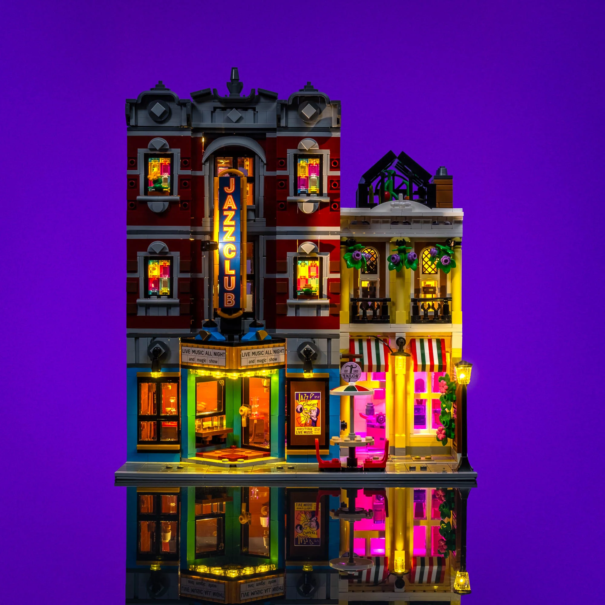 Light Kit for LEGO® Jazz Club #10312 - Image 9