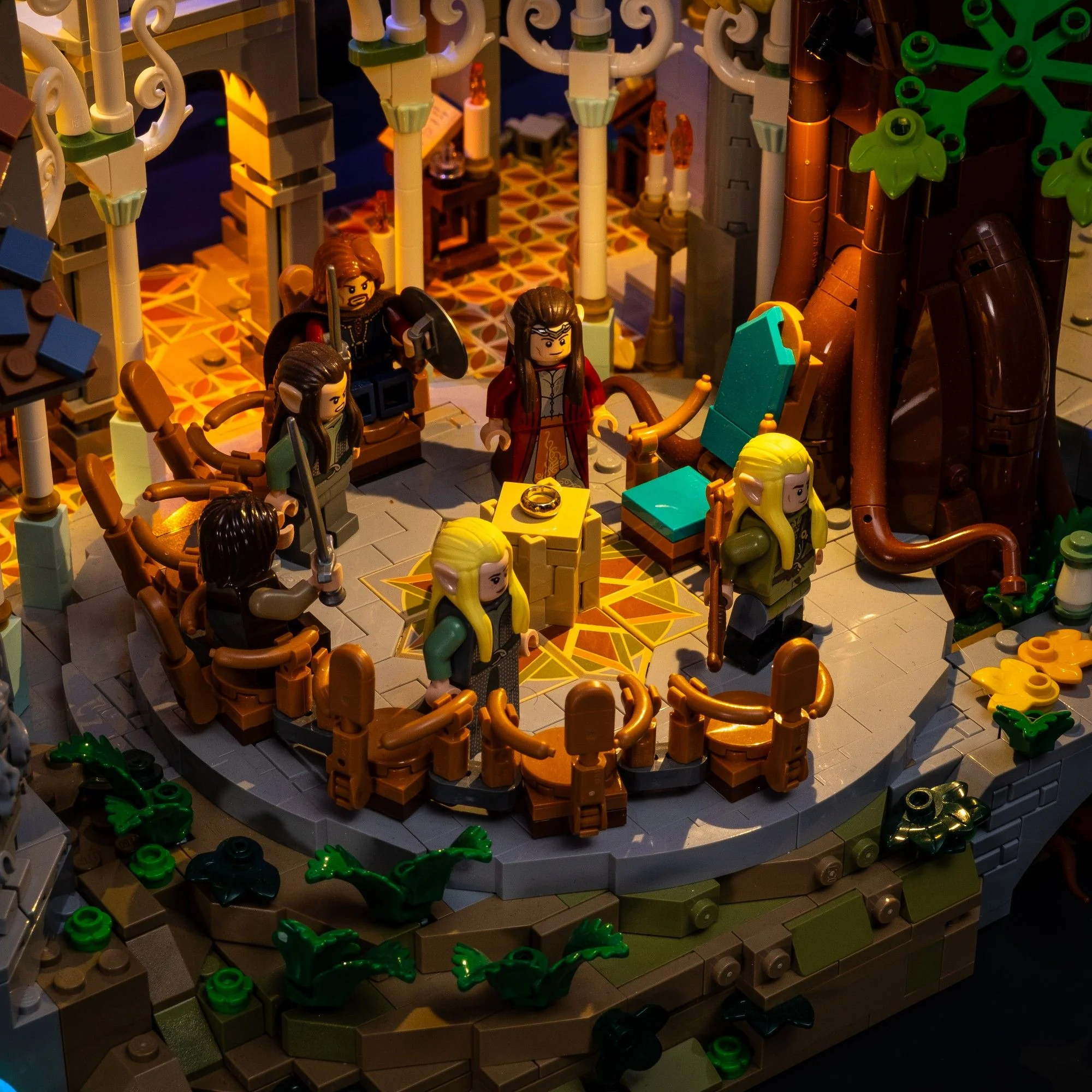 Light Kit for LEGO® Lord of the Rings - Rivendell #10316 - Image 11