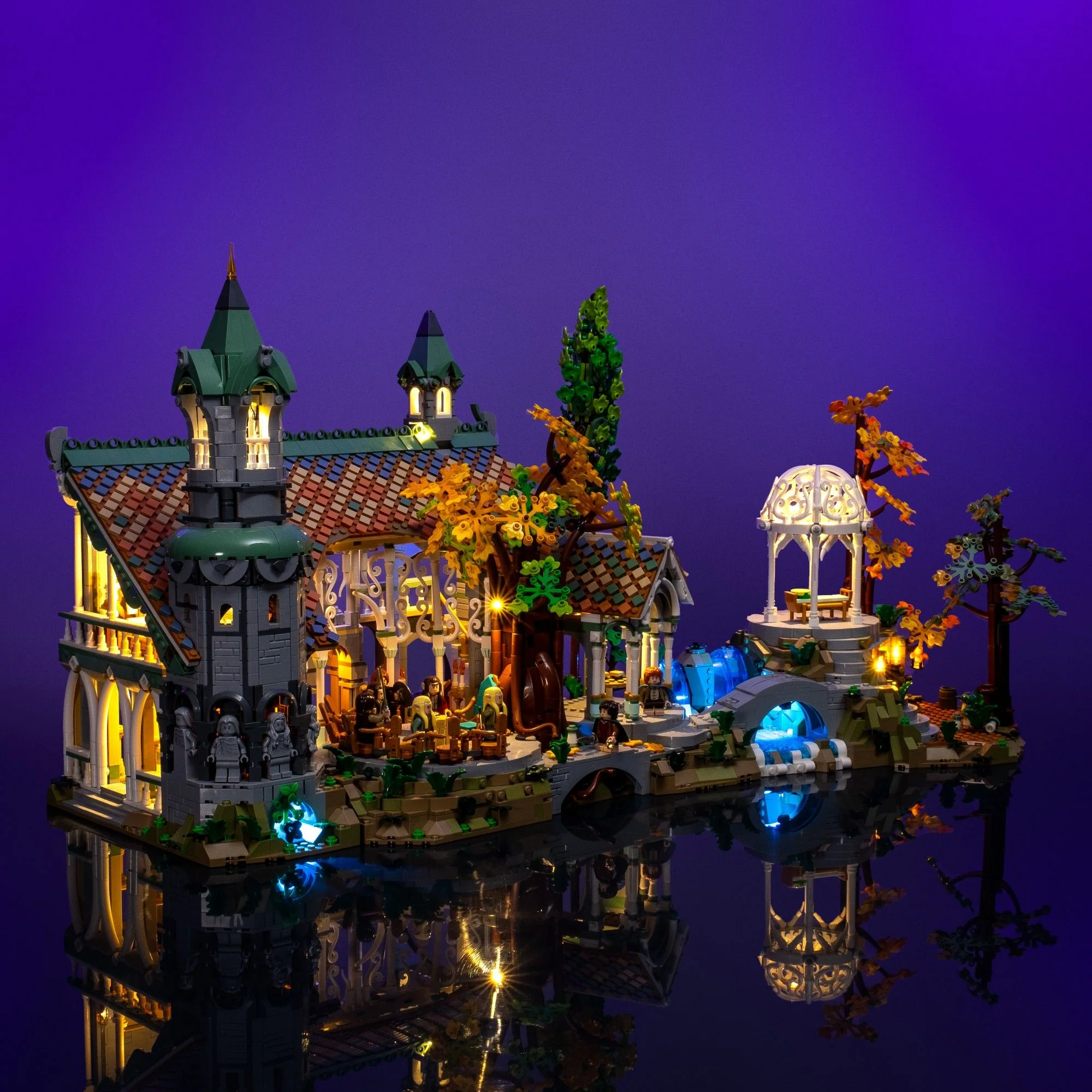 Light Kit for LEGO® Lord of the Rings - Rivendell #10316 - Image 3