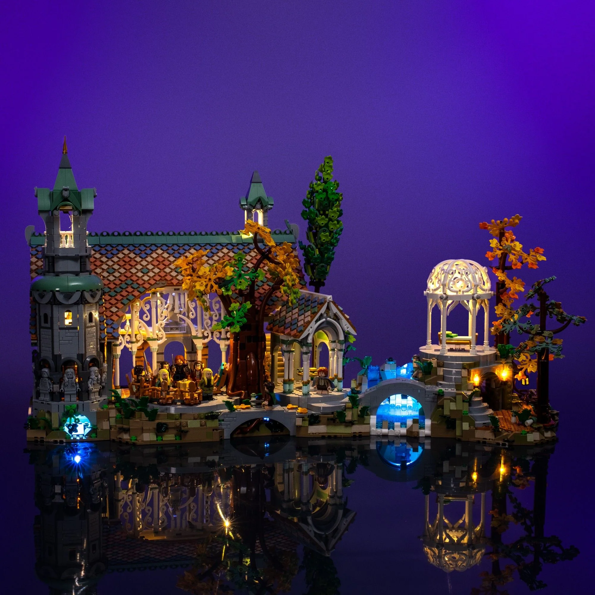 Light Kit for LEGO® Lord of the Rings - Rivendell #10316 - Image 5